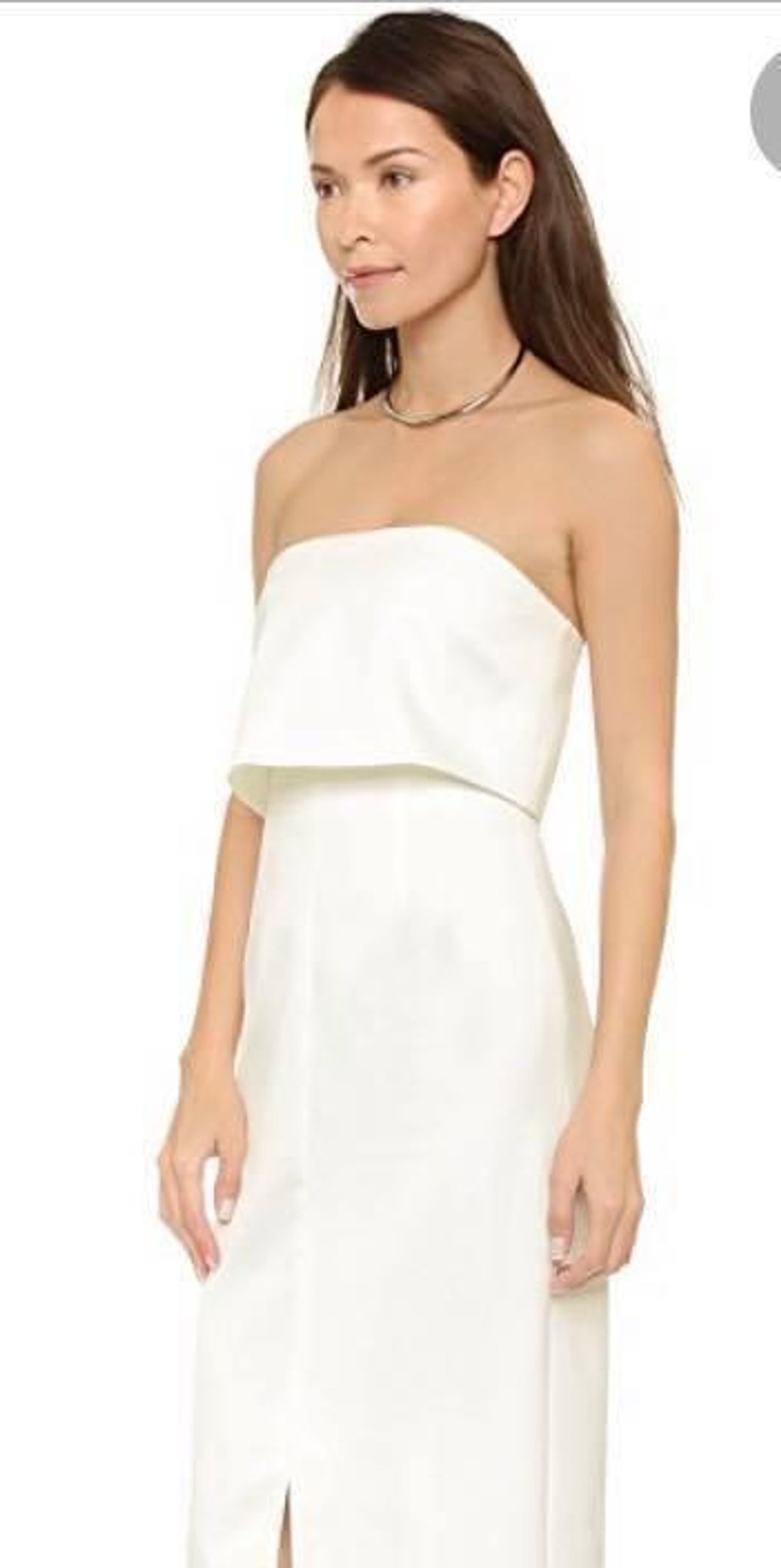 Keepsake Keep Watch Maxi Dress in White size 10 - Image 2