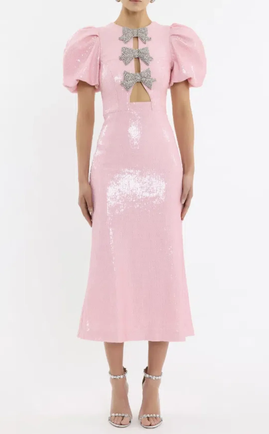 Rebecca Vallance Lydia Midi Dress Size 12 for rent on The Volte - main image