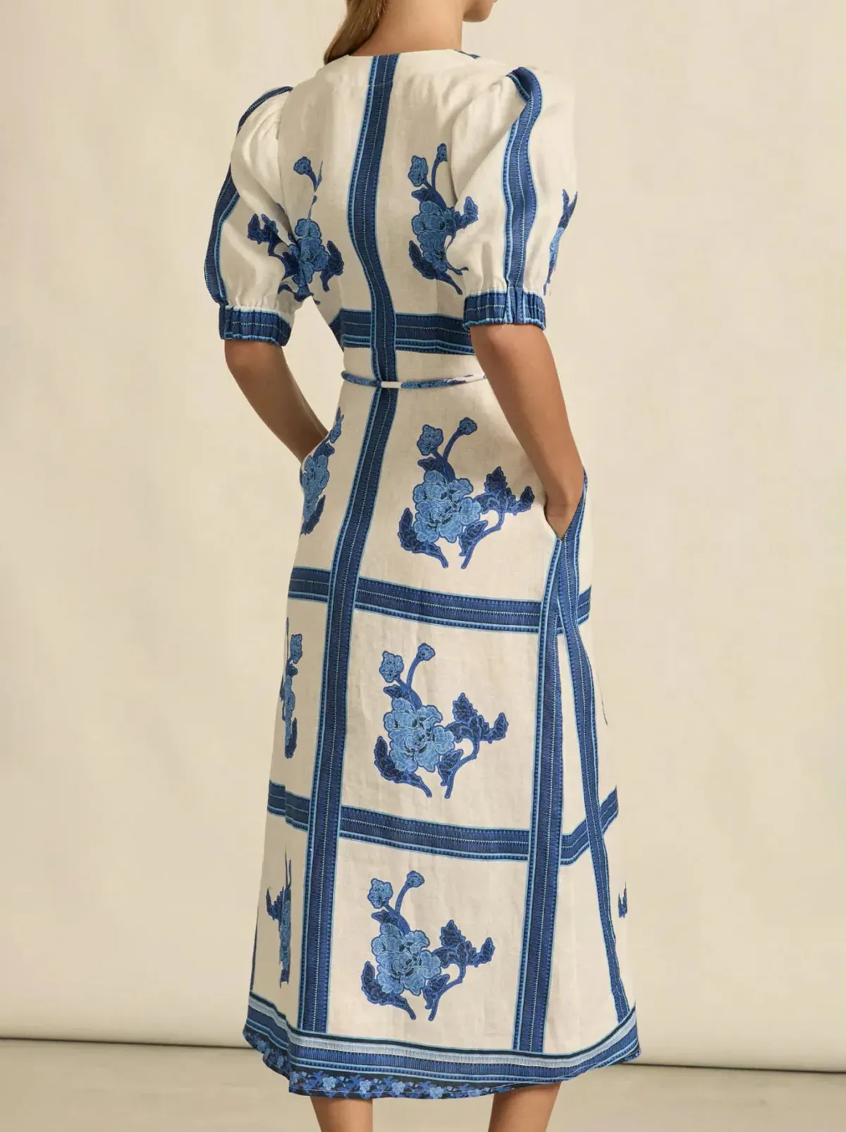 Zoe Kratzmann Portrait Dress Azure Collage size 2  - Image 3