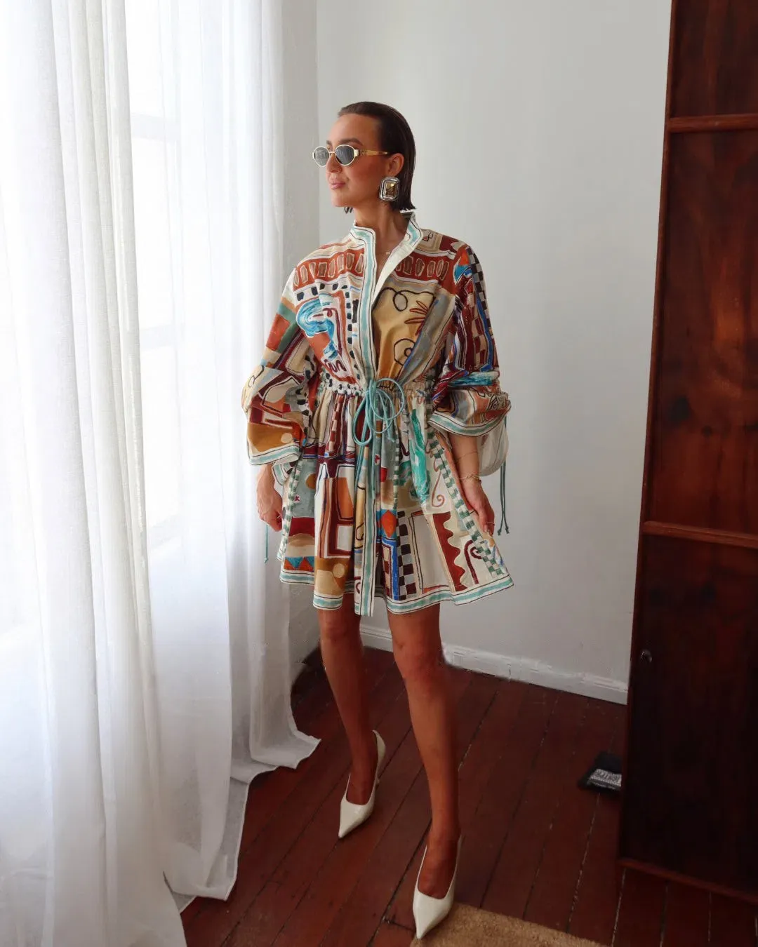 Alemais Michelle Mini Dress Size 12 for rent on The Volte - main image