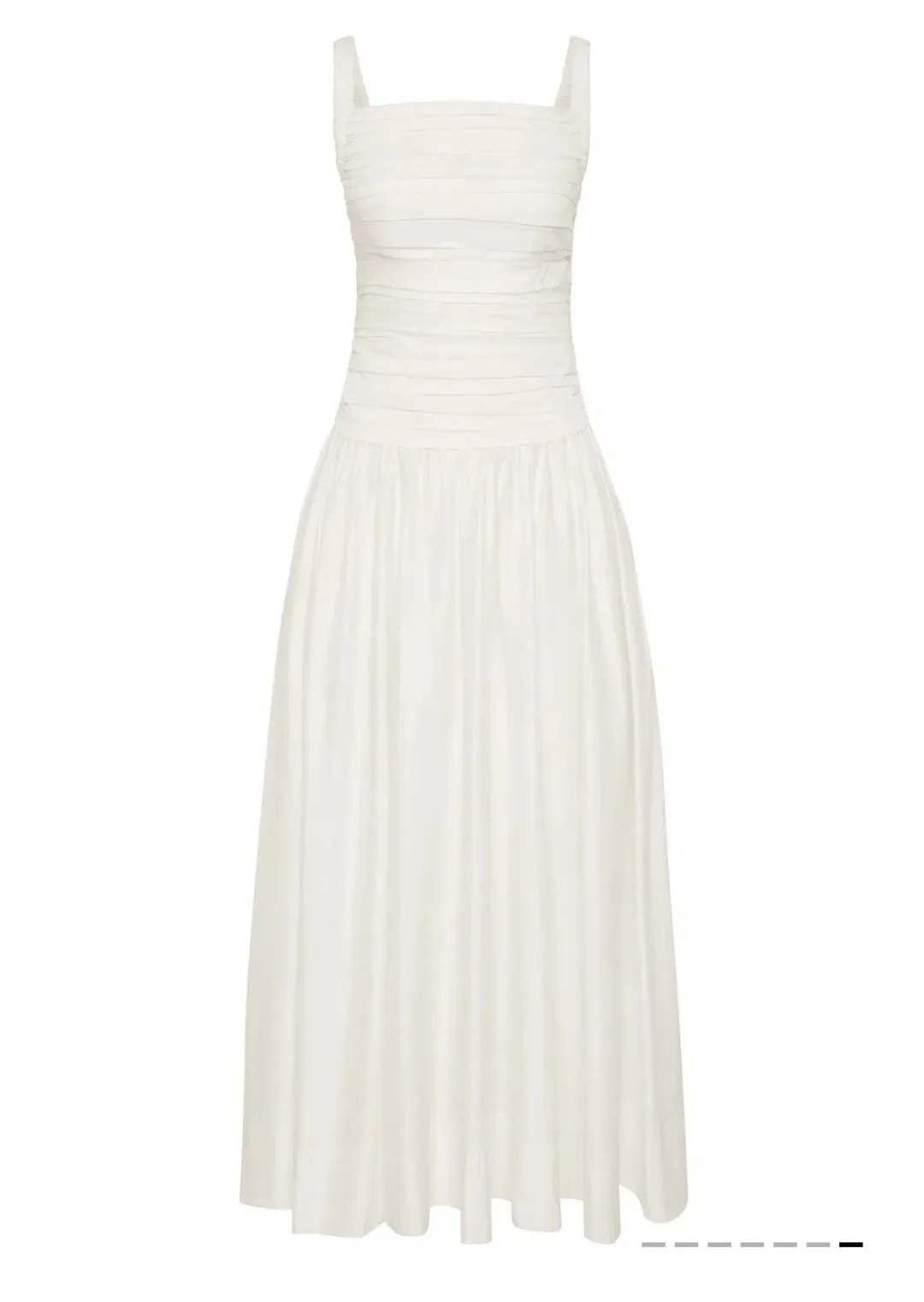 Aje Star Midi dress white size 4 for rent on The Volte - main image