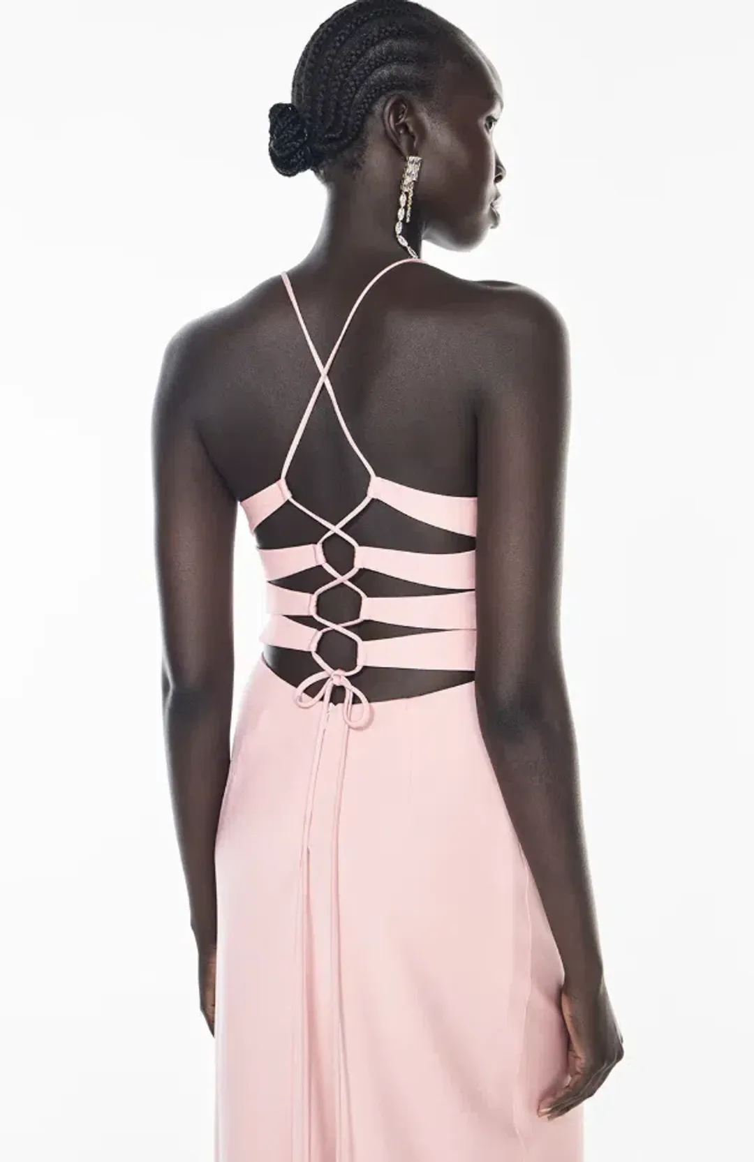 Manning Cartell Time To Shine Slip Dress Pastel Pink Size 6 for rent on The Volte - main image