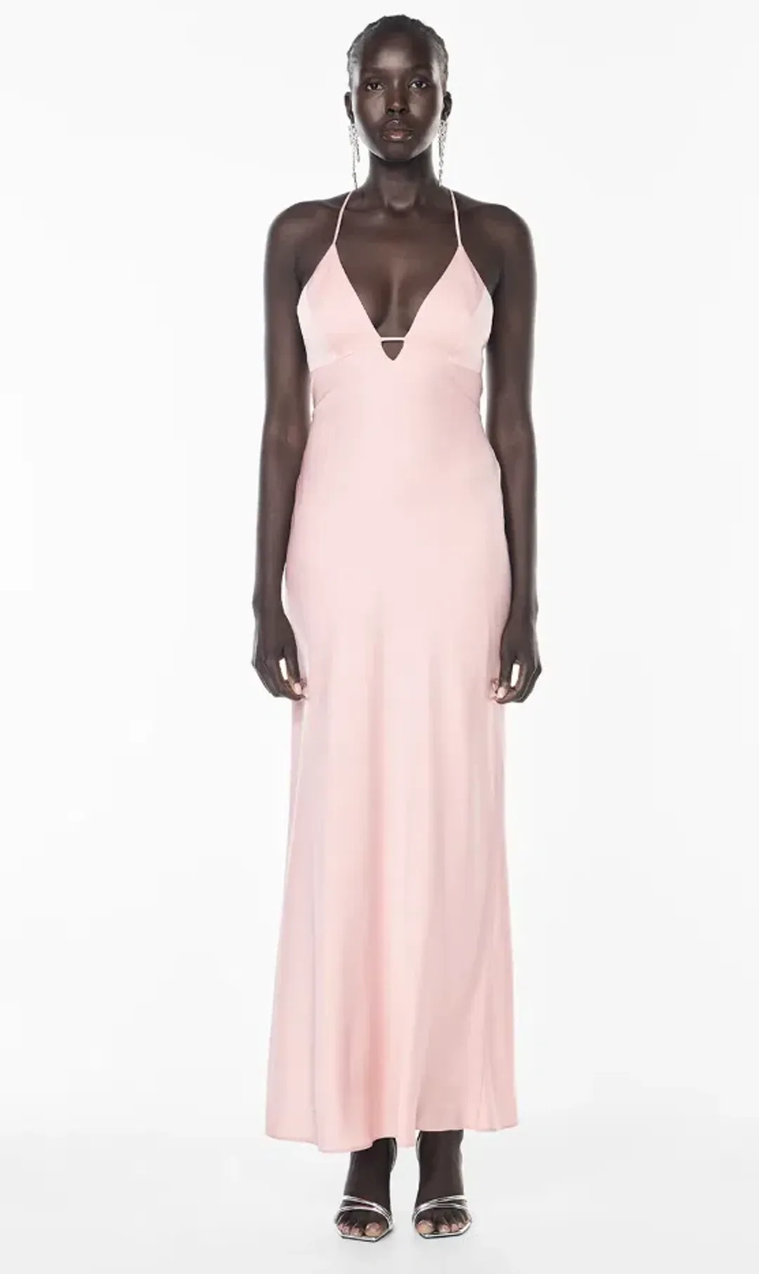 Manning Cartell Time To Shine Slip Dress Pastel Pink Size 10 for rent on The Volte - main image