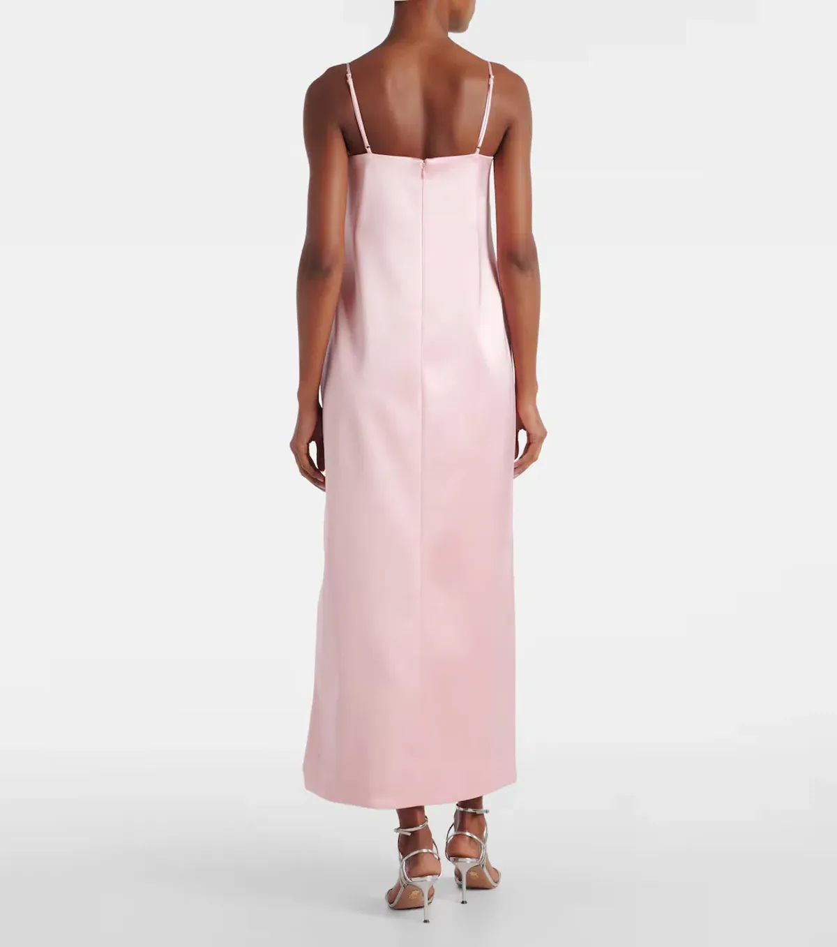 ALEMAIS Cindy Embellished Slip Dress Pink 8  - Image 4