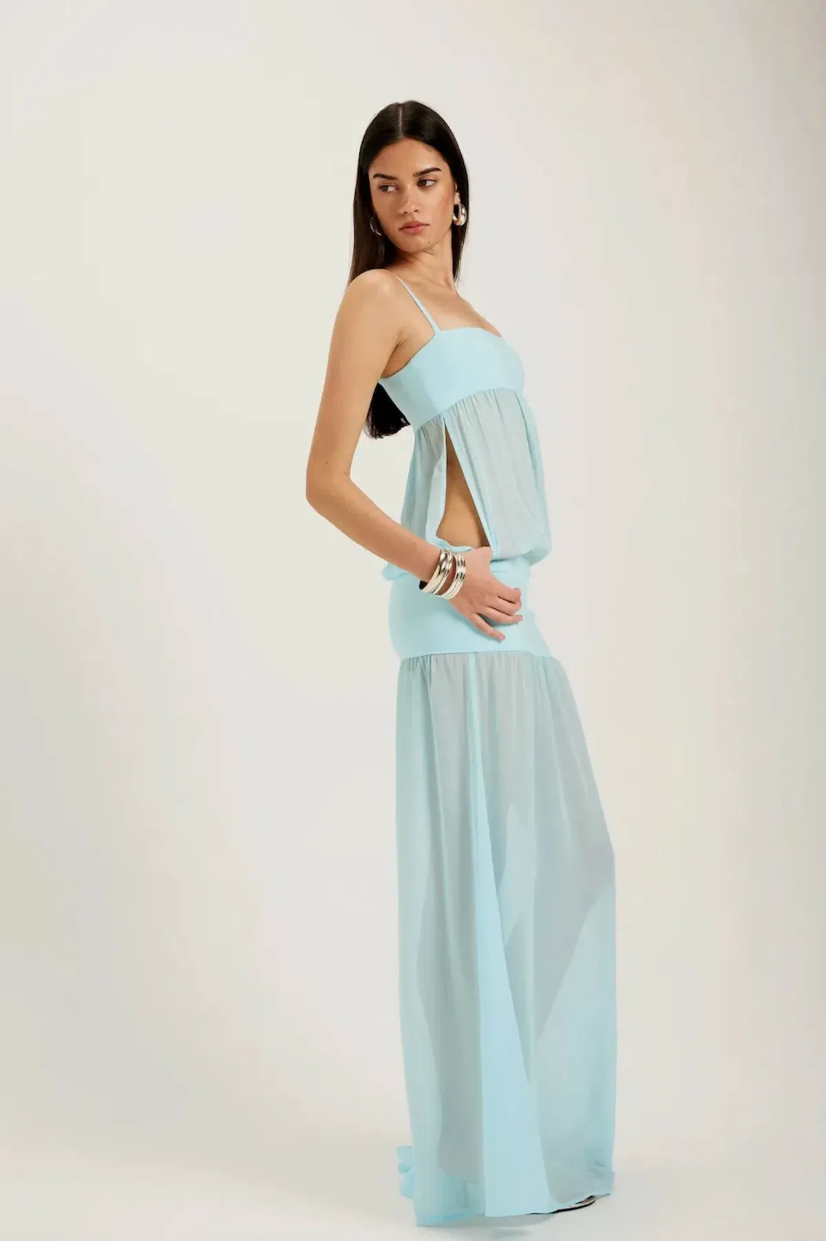 ANCE GRIA Romeo Gown Aqua. Size S / AU 8 - Image 5