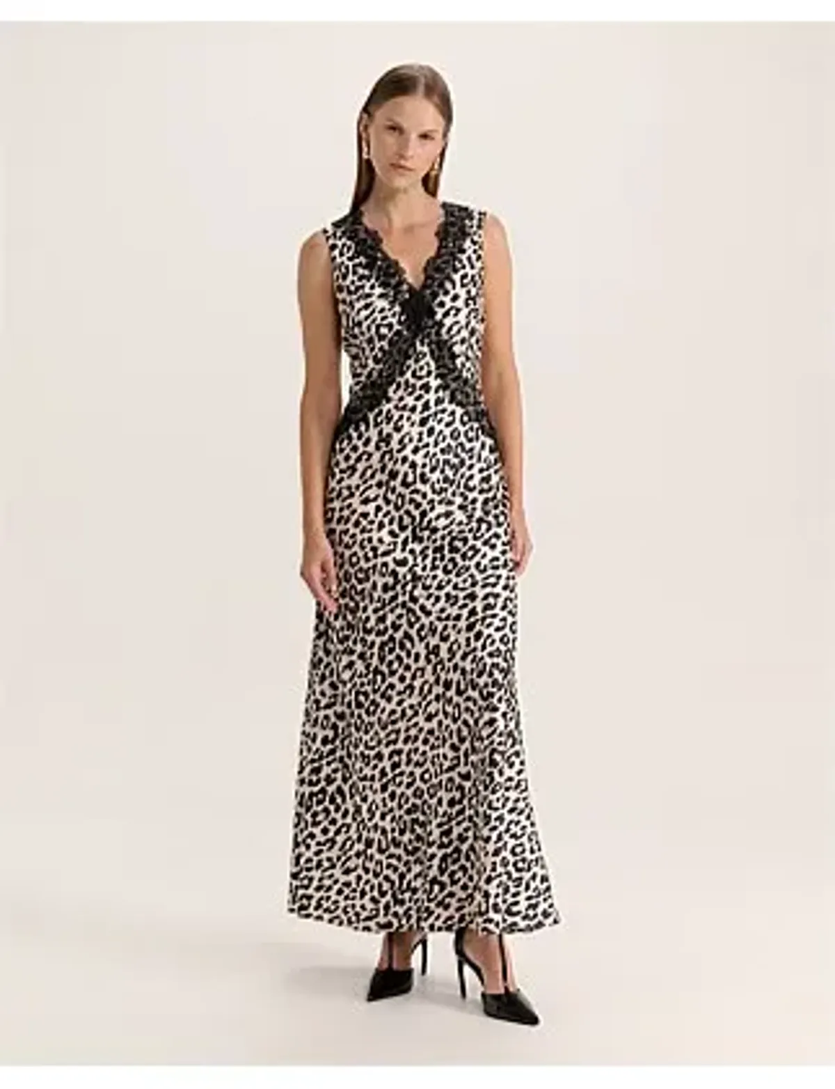 Saba PRISCILLA MIDI DRESS Multi Size 8 - Image 1