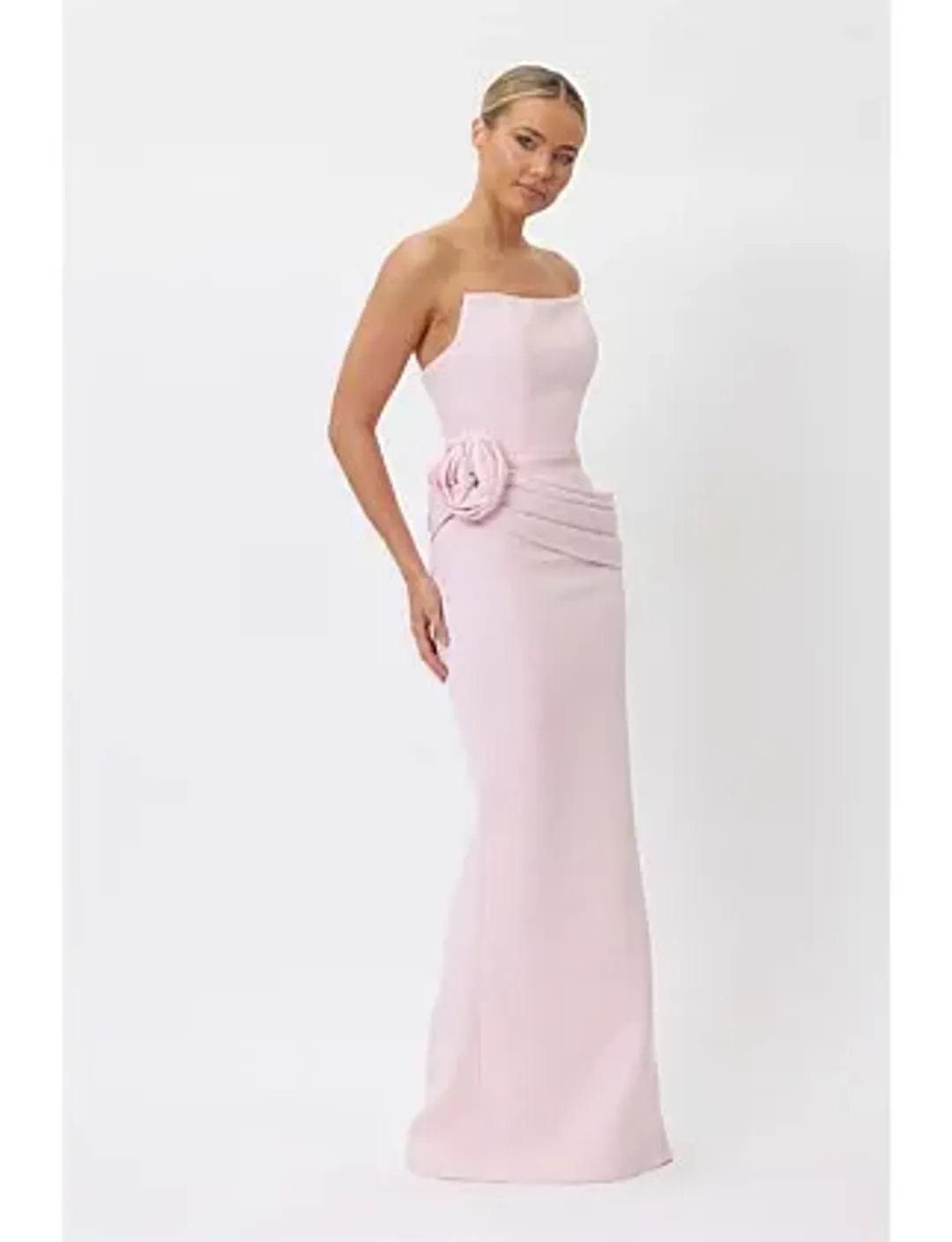 Bianca Bridgett ILLIYANA MAXI DRESS Pink Size 12 for rent on The Volte - main image