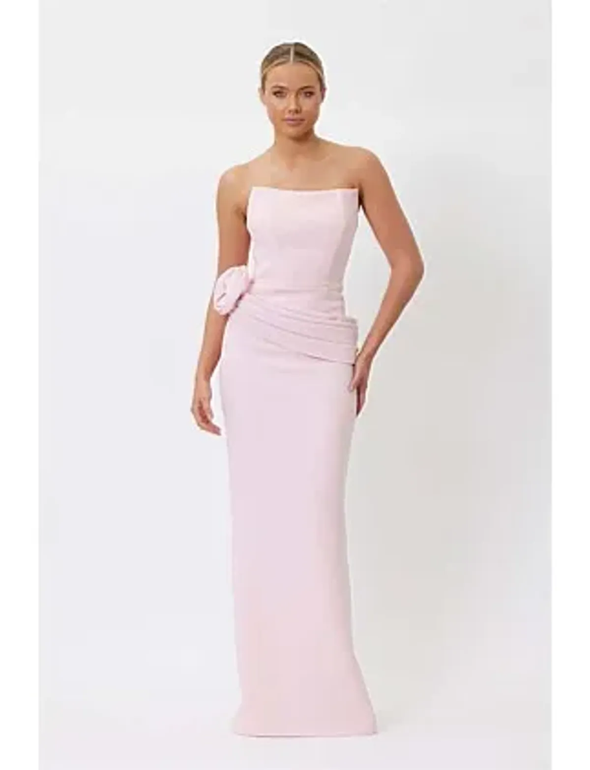 Bianca Bridgett ILLIYANA MAXI DRESS Pink Size 12 - Image 1