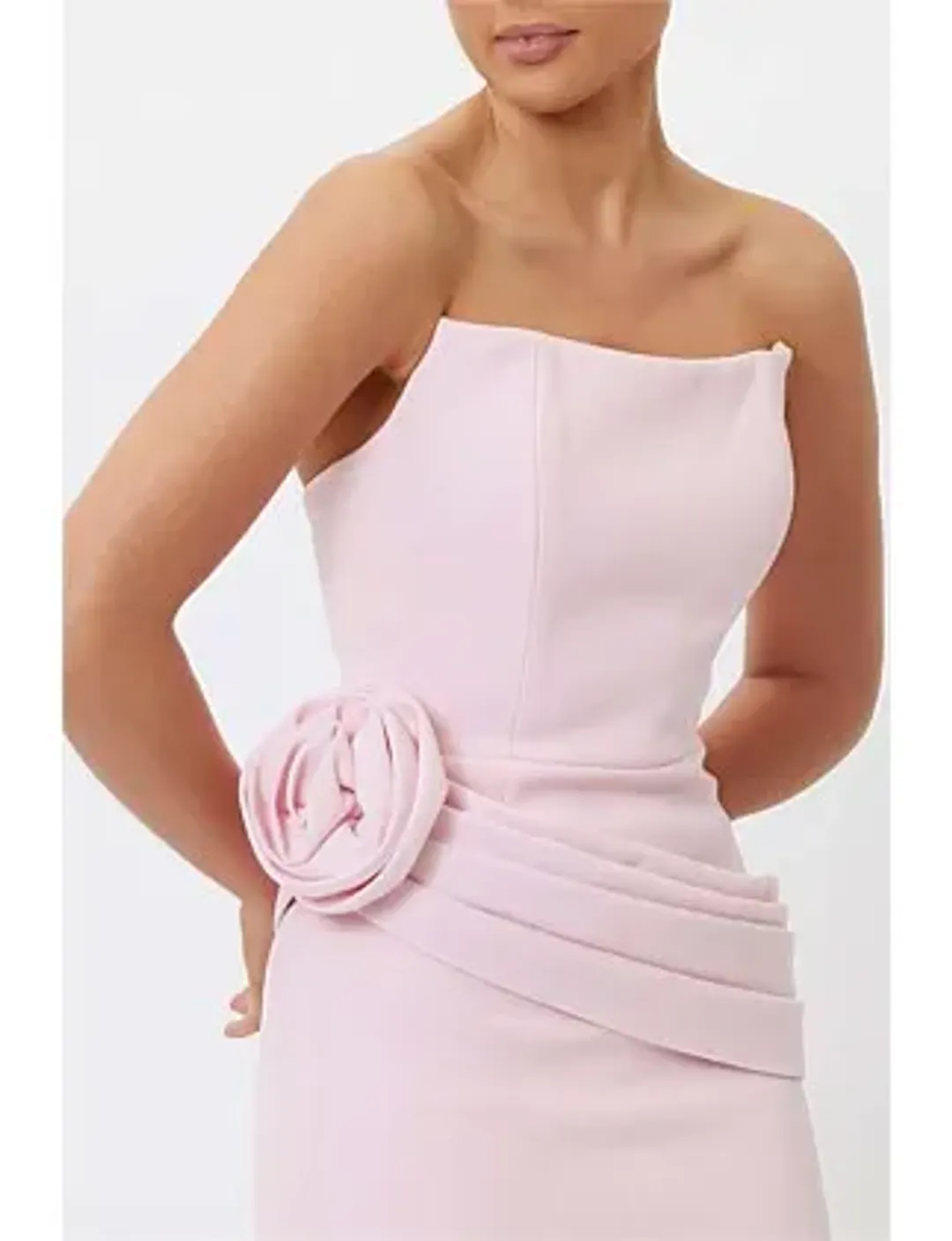 Bianca Bridgett ILLIYANA MAXI DRESS Pink Size 12 for rent on The Volte - main image