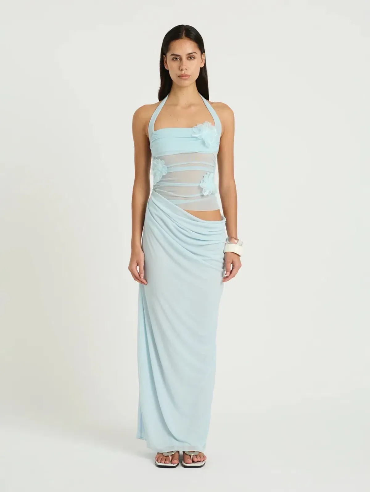BENNI FLORENCE MAXI DRESS FRESH MINT SIZE 8 - Image 1