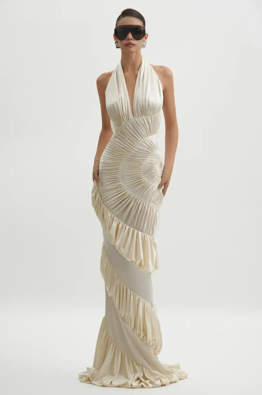 DATT Official Ammonite Gown - Ivory size AU 8 for rent on The Volte - main image