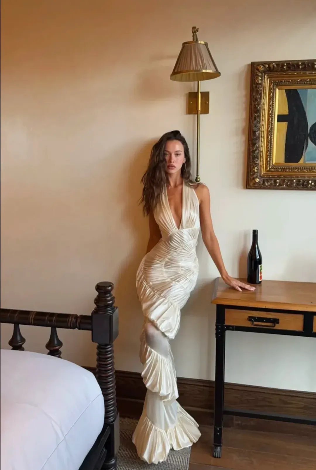 DATT Official Ammonite Gown - Ivory size AU 8 for rent on The Volte - main image