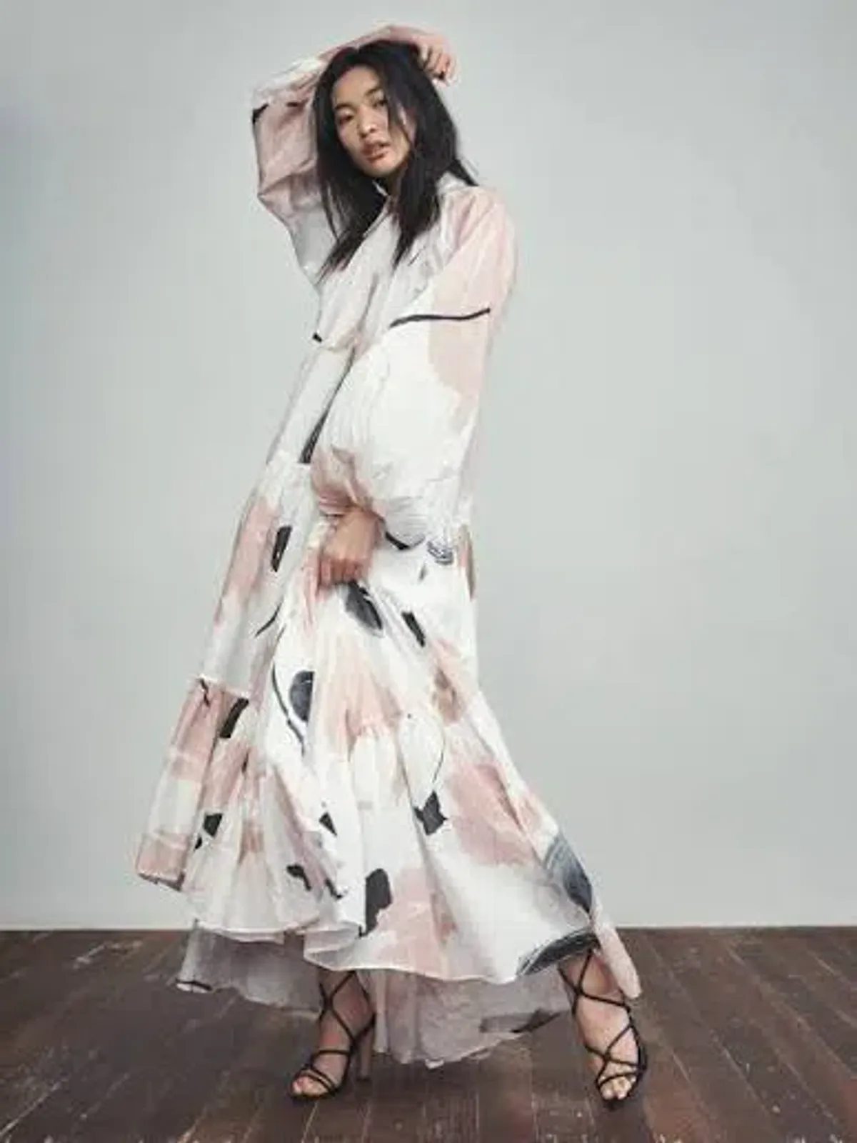 AJE SERENITY SMOCK MAXI DRESS - Image 4