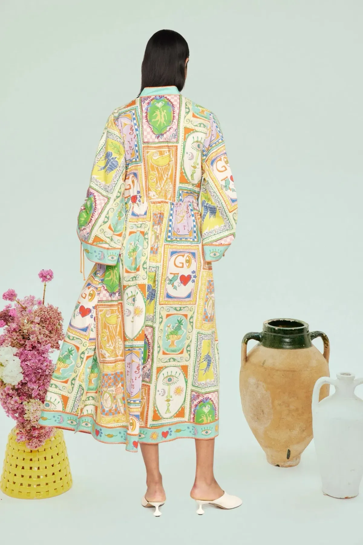 Alemais Holiday Go-To Shirtdress midi SIZE 16  - Image 2