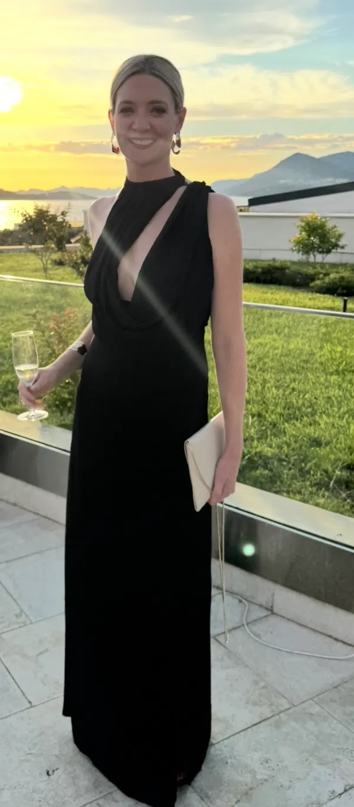 Meshki Galia Cowl Neck Maxi Dress - Image 1