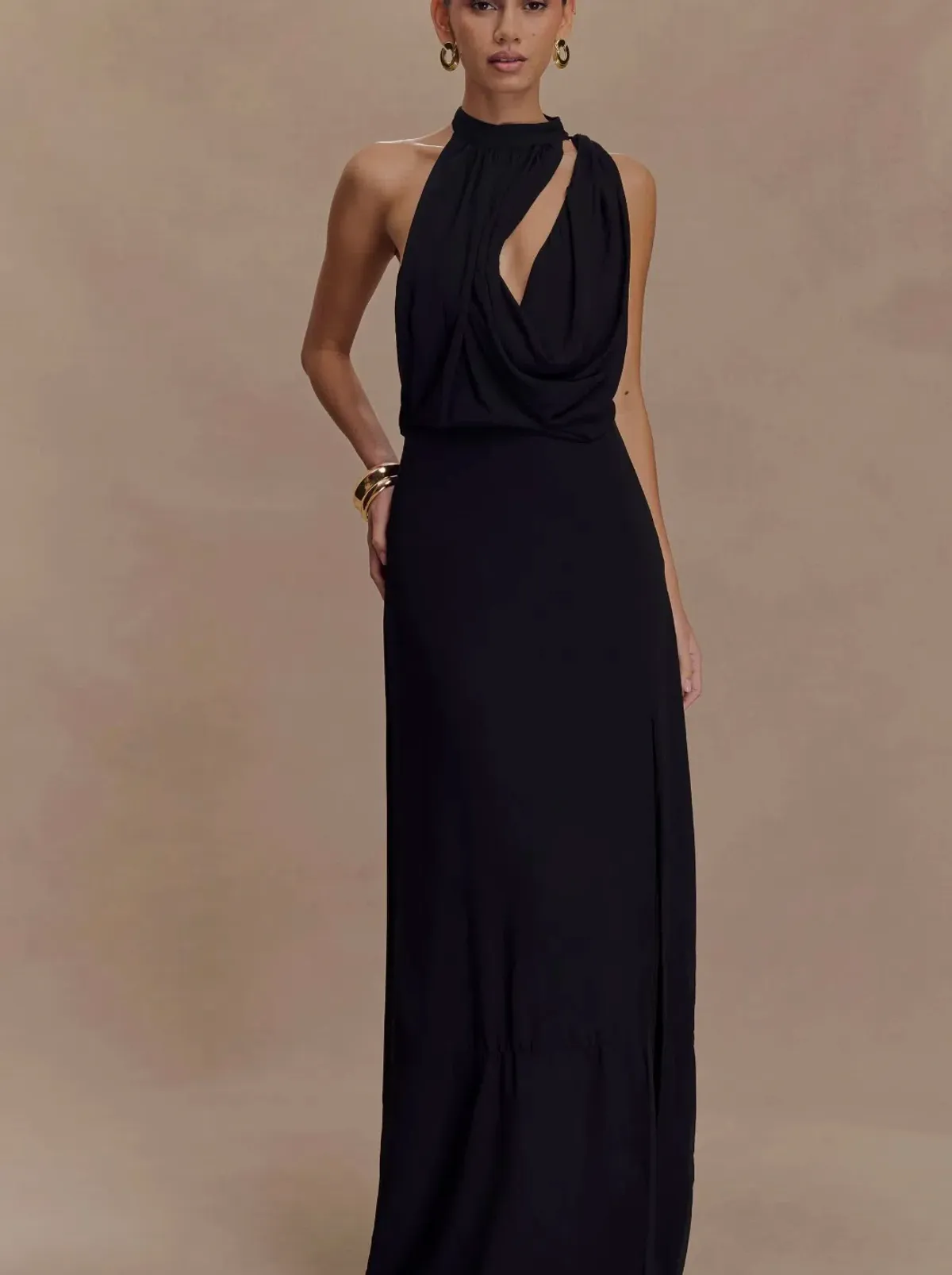 Meshki Galia Cowl Neck Maxi Dress - Image 3