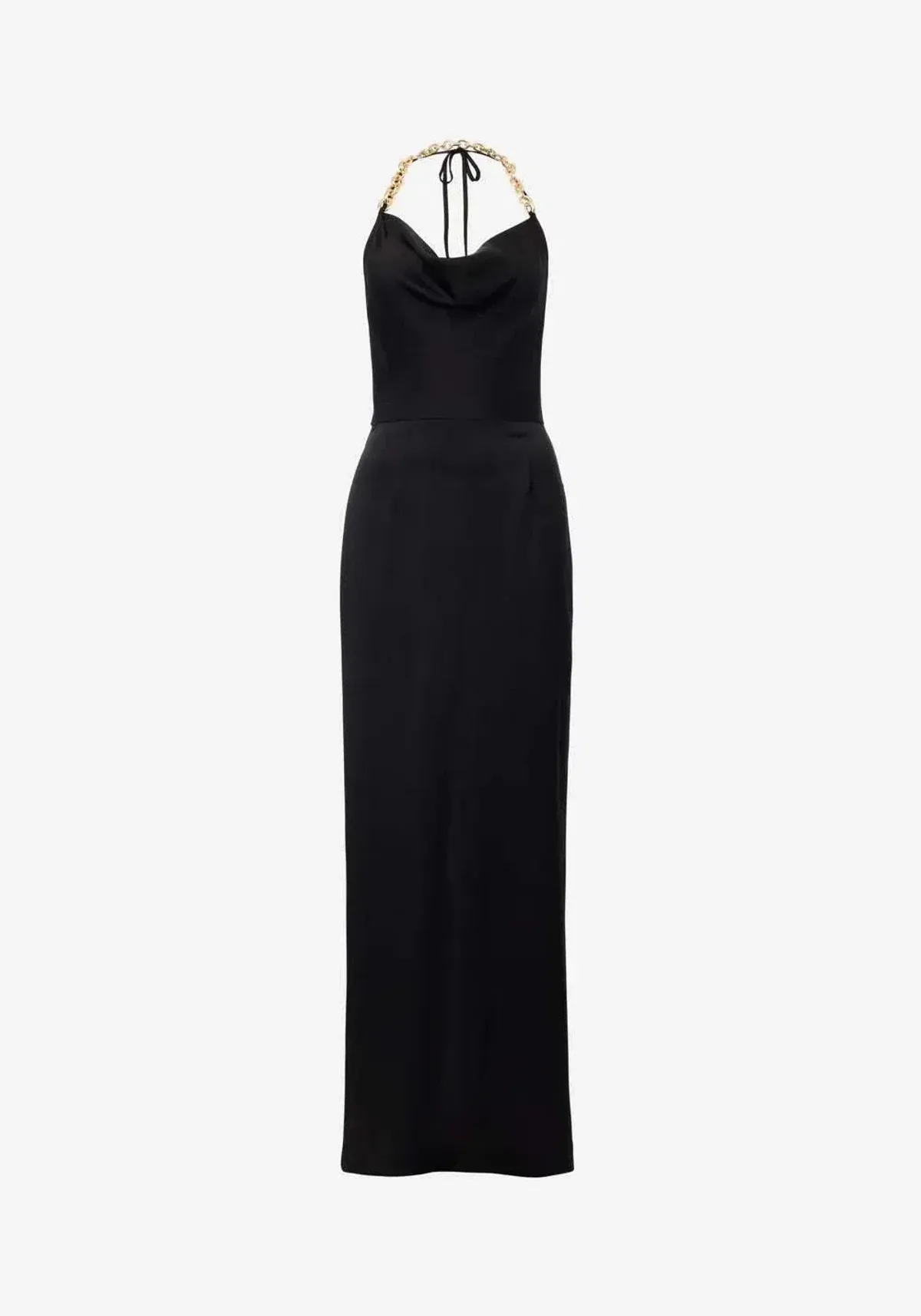 Viktoria and Woods Ageless Chain Dress in Black - Image 2