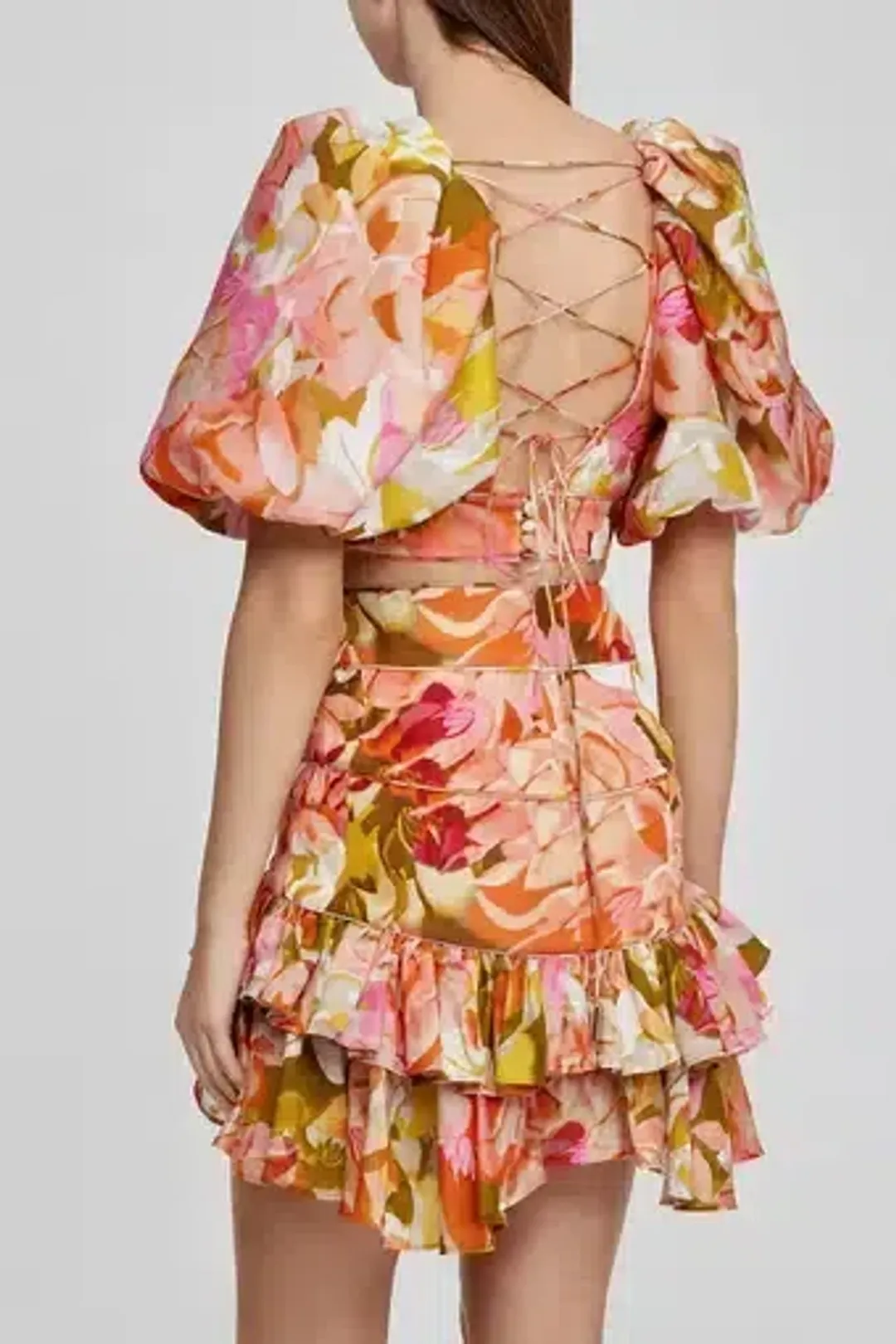 ACLER PORTER TOP AND SKIRT SET PRINT SIZE 10 for rent on The Volte - main image