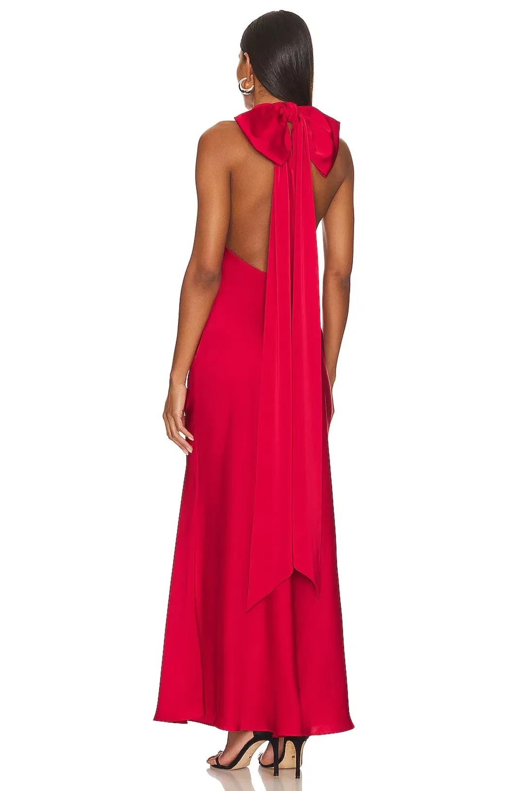 Evianna Gown in crimson size 8 for rent on The Volte - main image