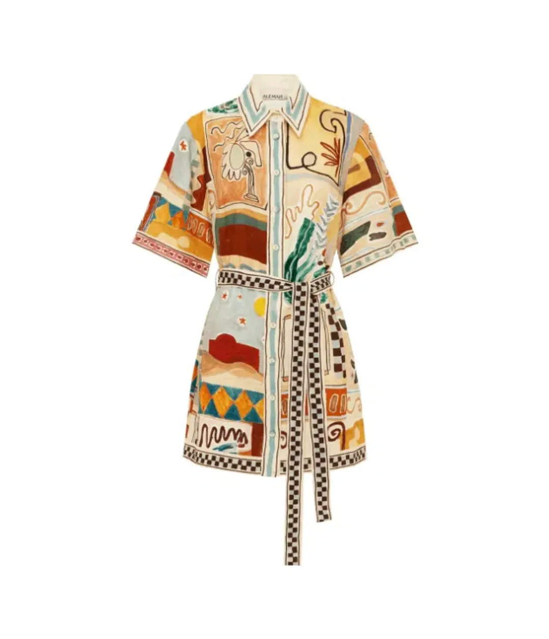 Alemais Michelle Mini Dress AU Size 10 for rent on The Volte - main image