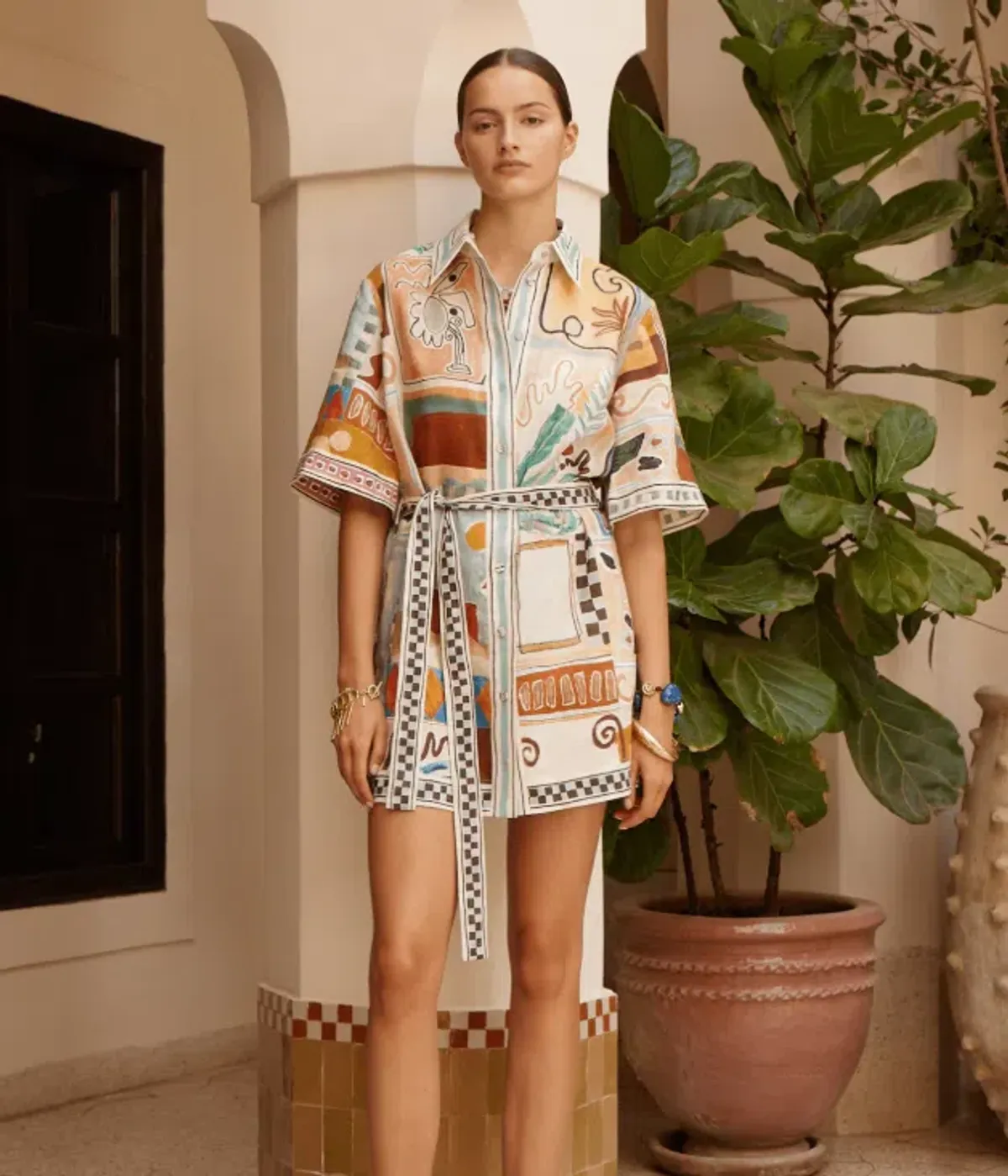 Alemais Michelle Mini Dress AU Size 10 - Image 3