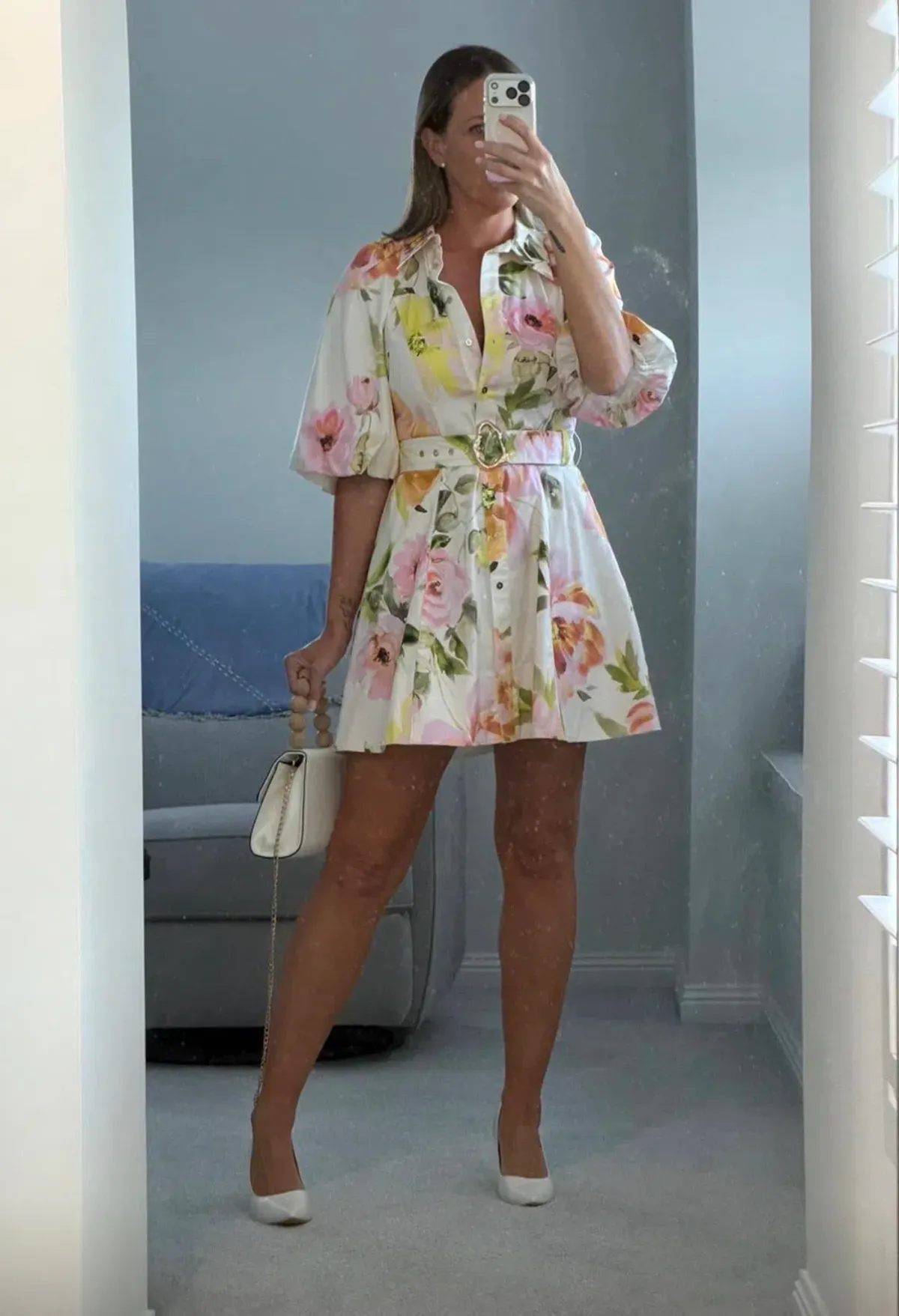 Shieke Rosa floral mini dress - Image 1
