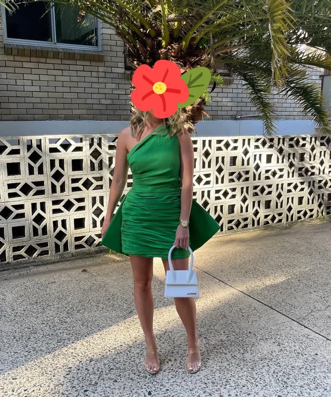 Rachel Gilbert Green Marco Mini Size 6 (Size 1) for rent on The Volte - main image