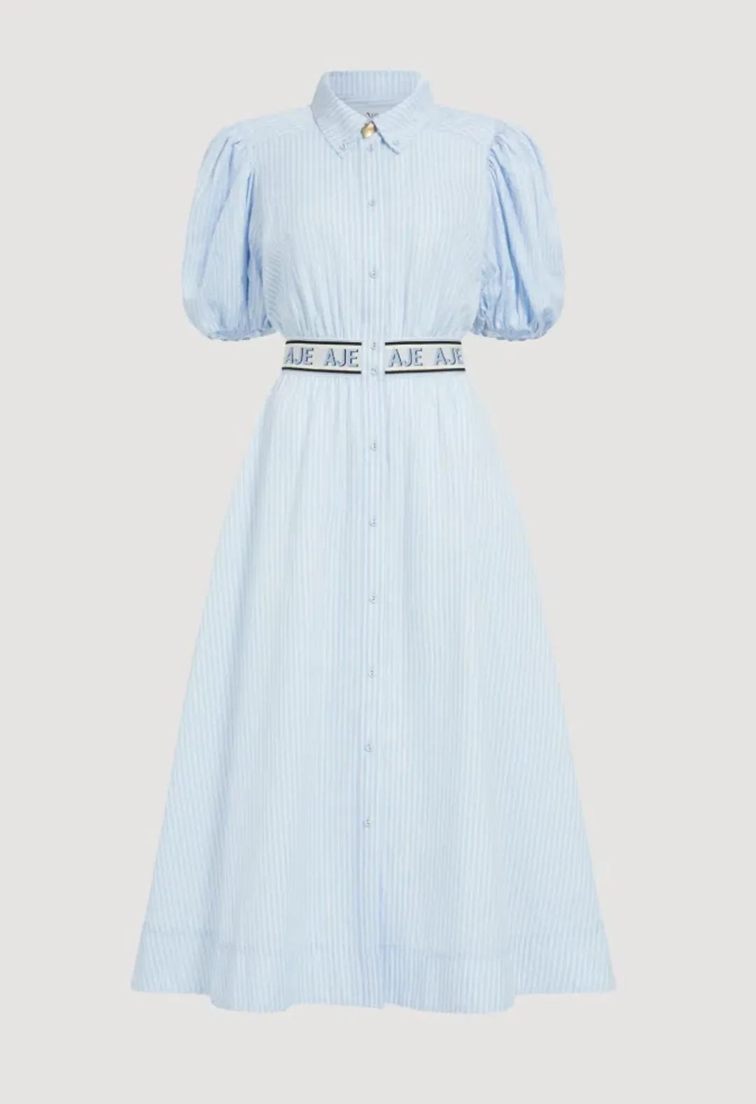 AJE Harling Logo Midi Dress 8 for rent on The Volte - main image