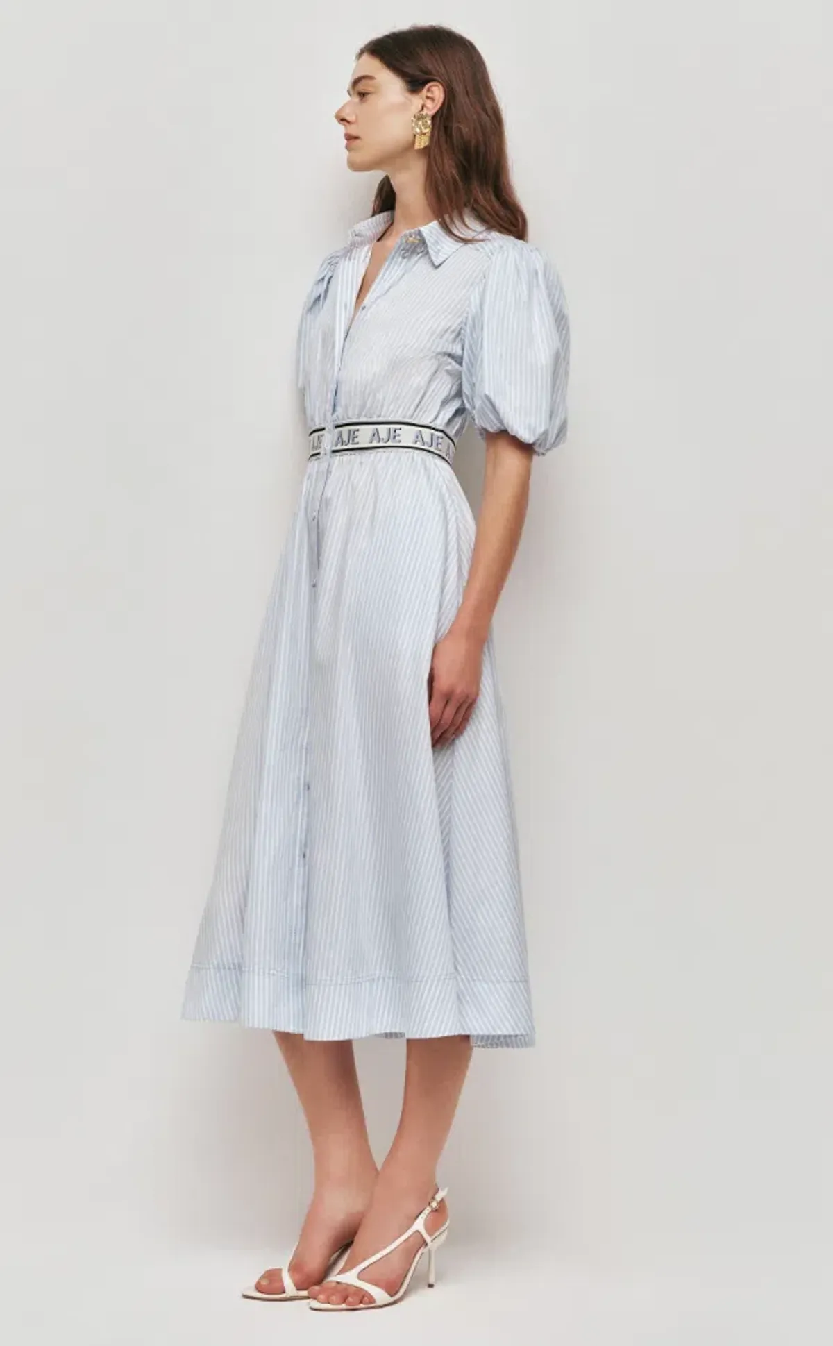 AJE Harling Logo Midi Dress 8 - Image 3