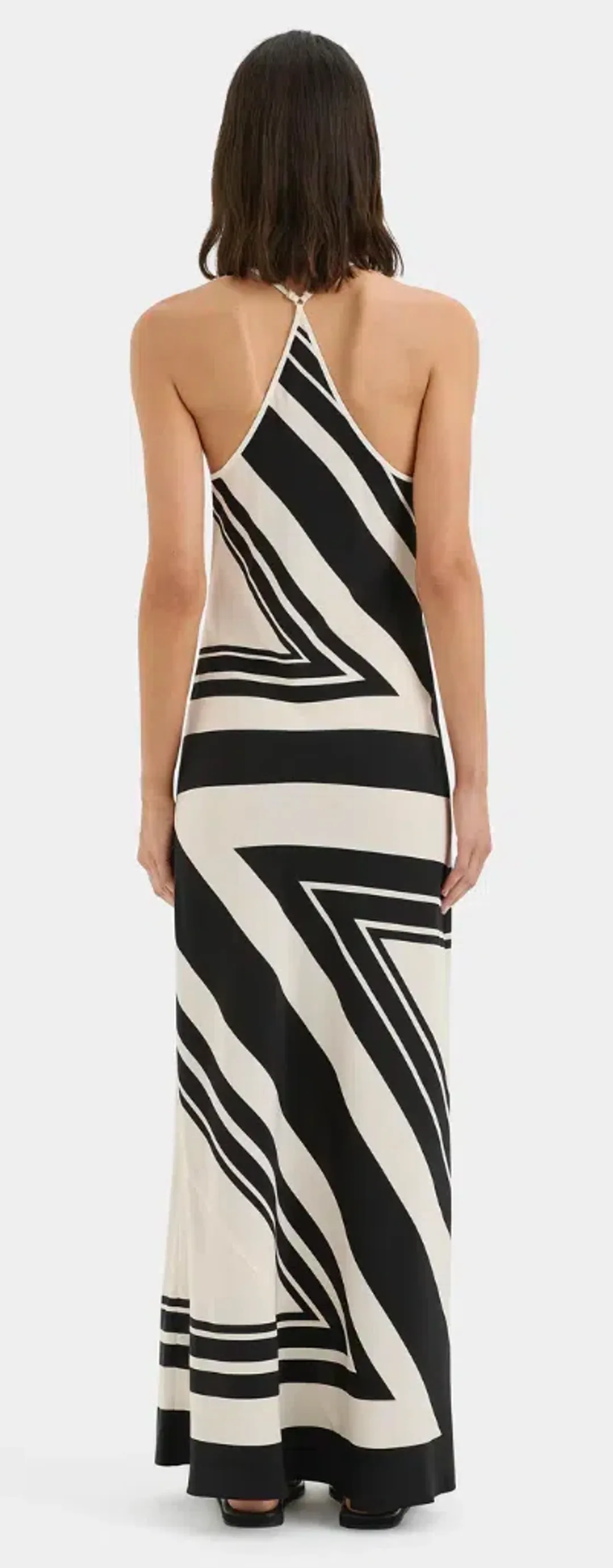 Sir Pietra V Neck Slip Dress Size 1 for rent on The Volte - main image
