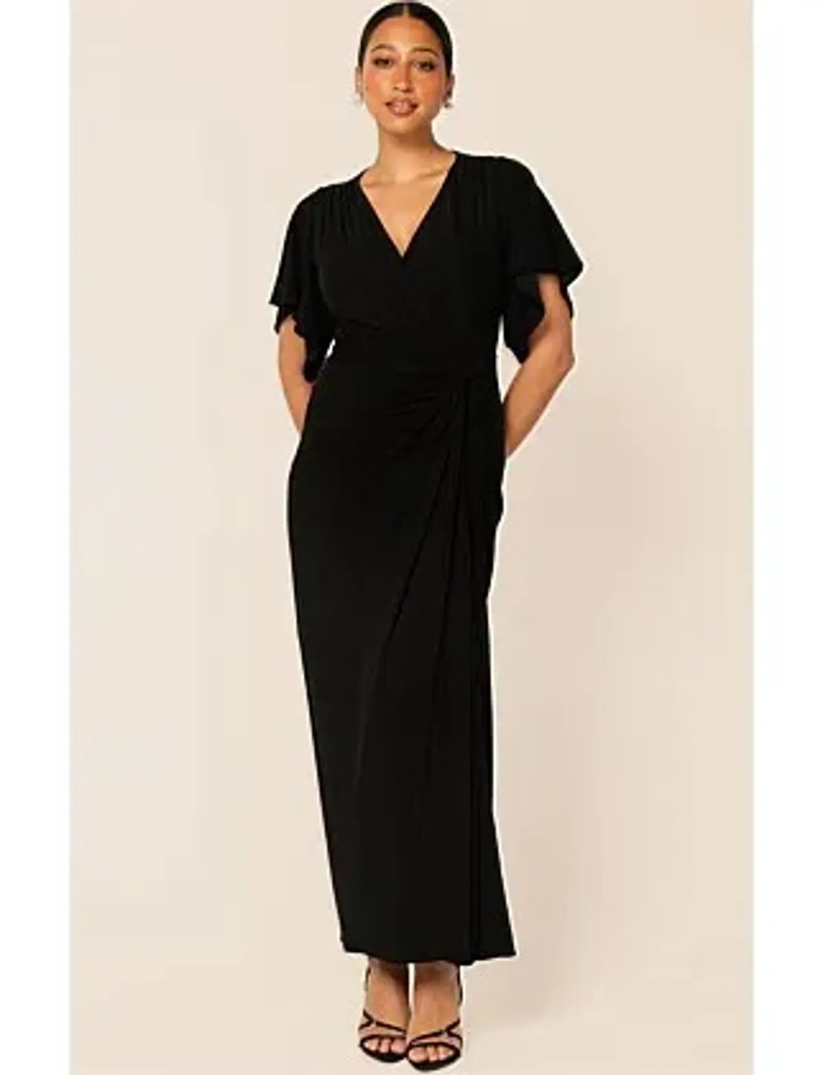 Sacha Drake THE EMPORIUM MAXI DRESS Black Size 14 - Image 2