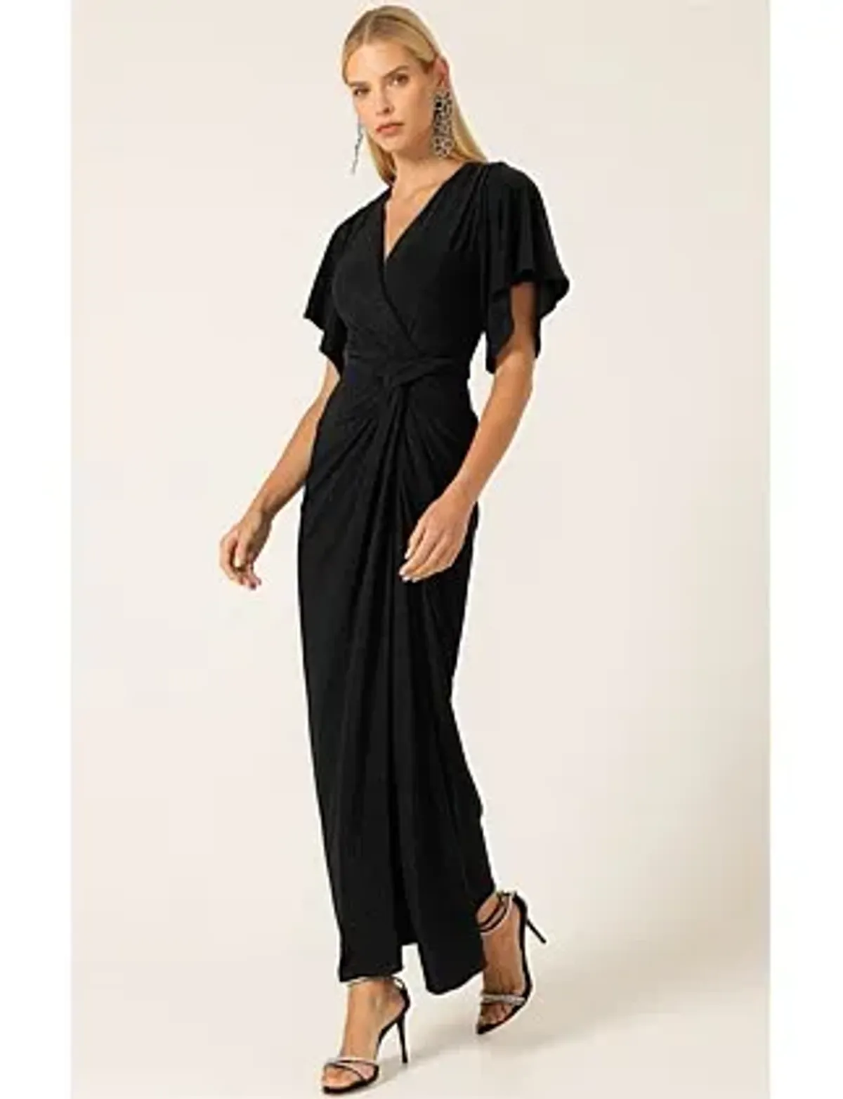 Sacha Drake THE EMPORIUM MAXI DRESS Black Size 14 - Image 7