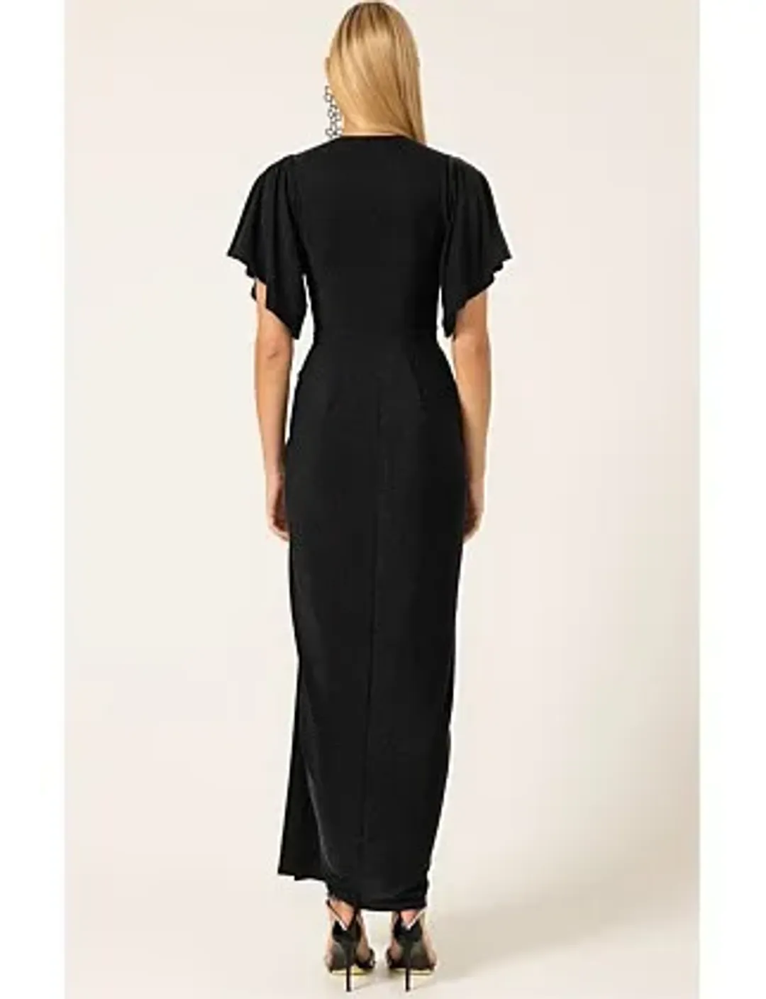 Sacha Drake THE EMPORIUM MAXI DRESS Black Size 14 for rent on The Volte - main image