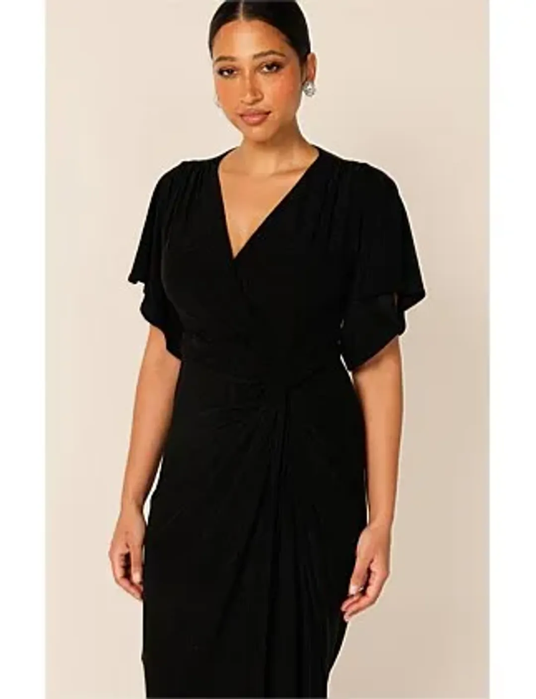 Sacha Drake THE EMPORIUM MAXI DRESS Black Size 14 for rent on The Volte - main image