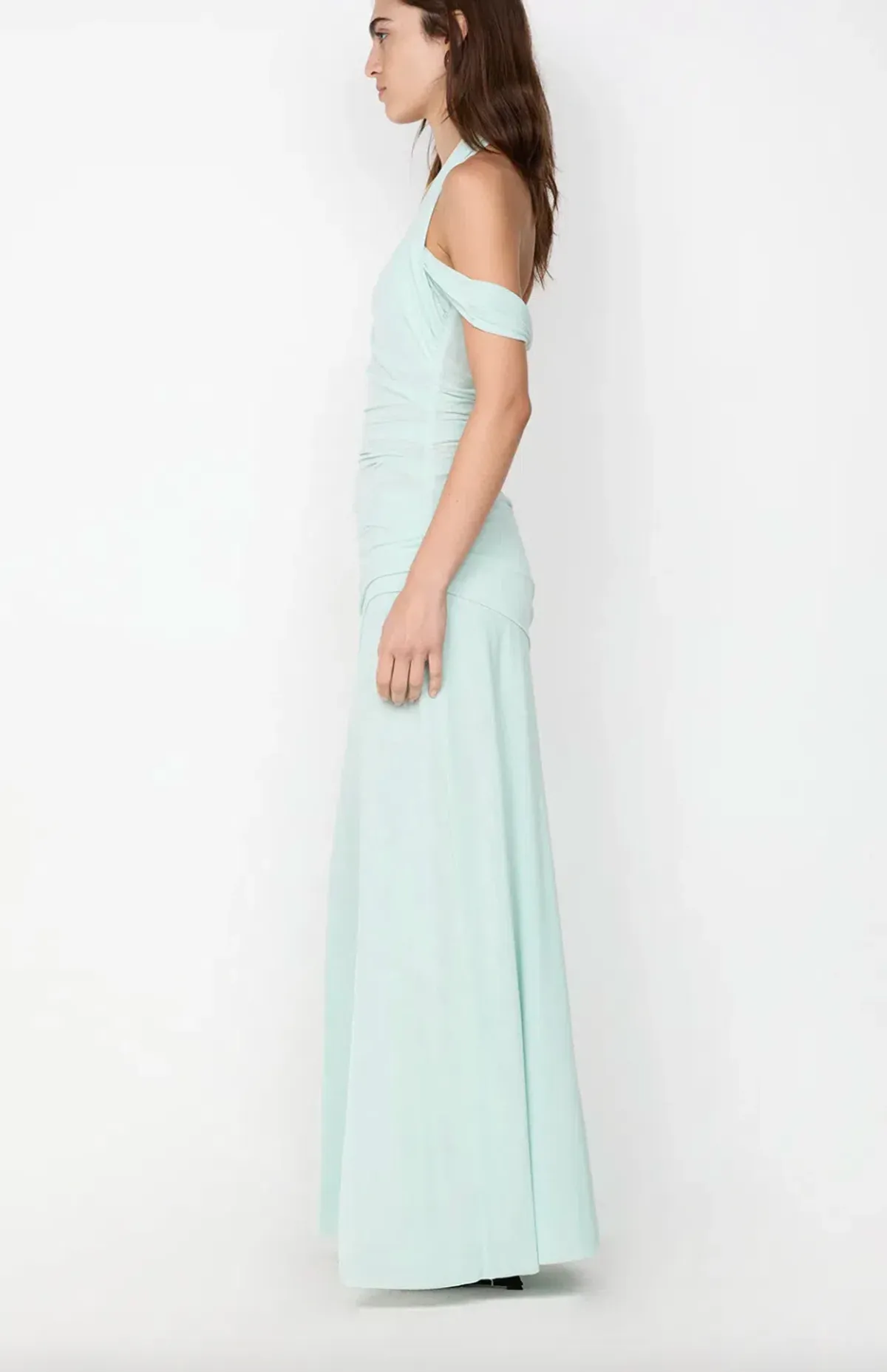 Bec & Bridge Winnie Halter Maxi Dress Spearmint Size AU 8  - Image 3