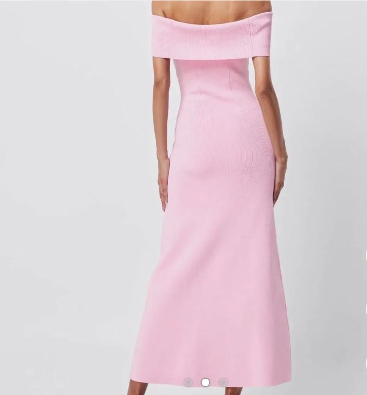 Mossman Monaco off shoulder pink dress  - Image 2