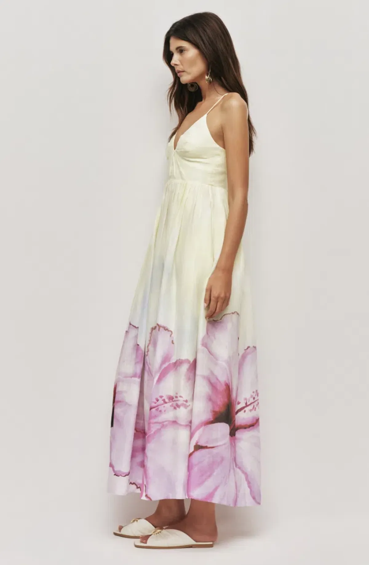 AJE Vacation Maxi Dress Ombre hibiscus Size 12 - Image 2