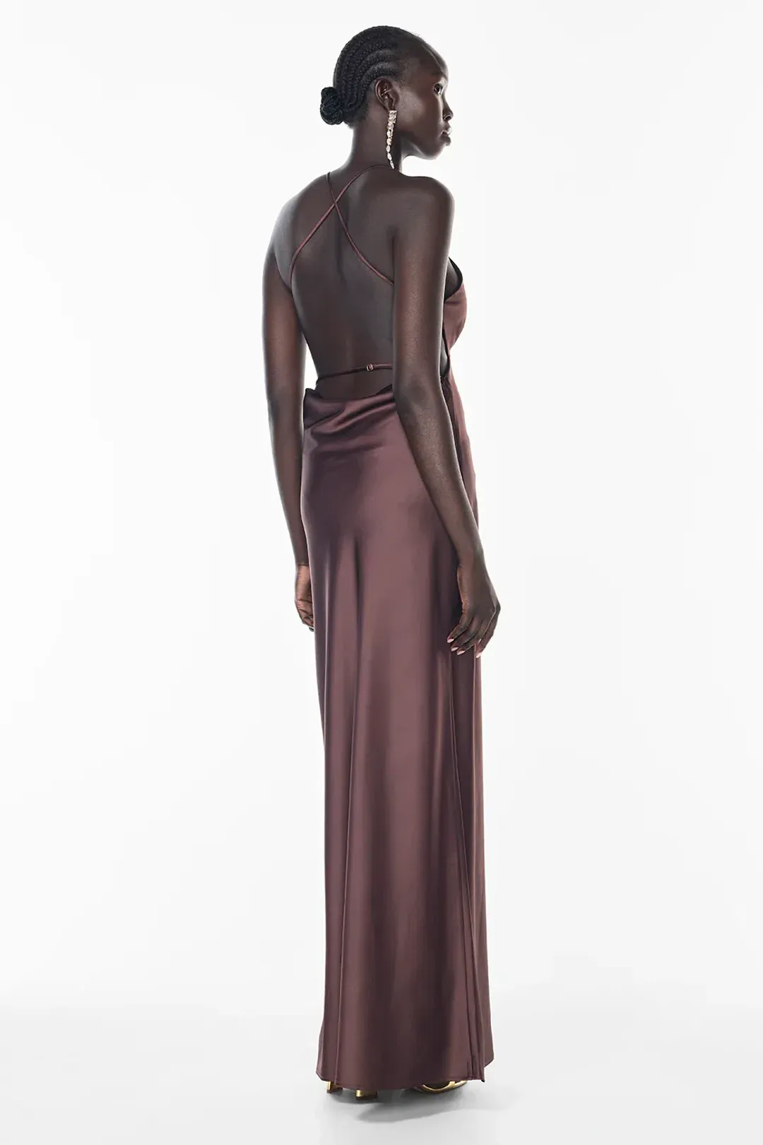 Manning Cartell Saturation Point Slip Dress Mocha Size 8 for rent on The Volte - main image