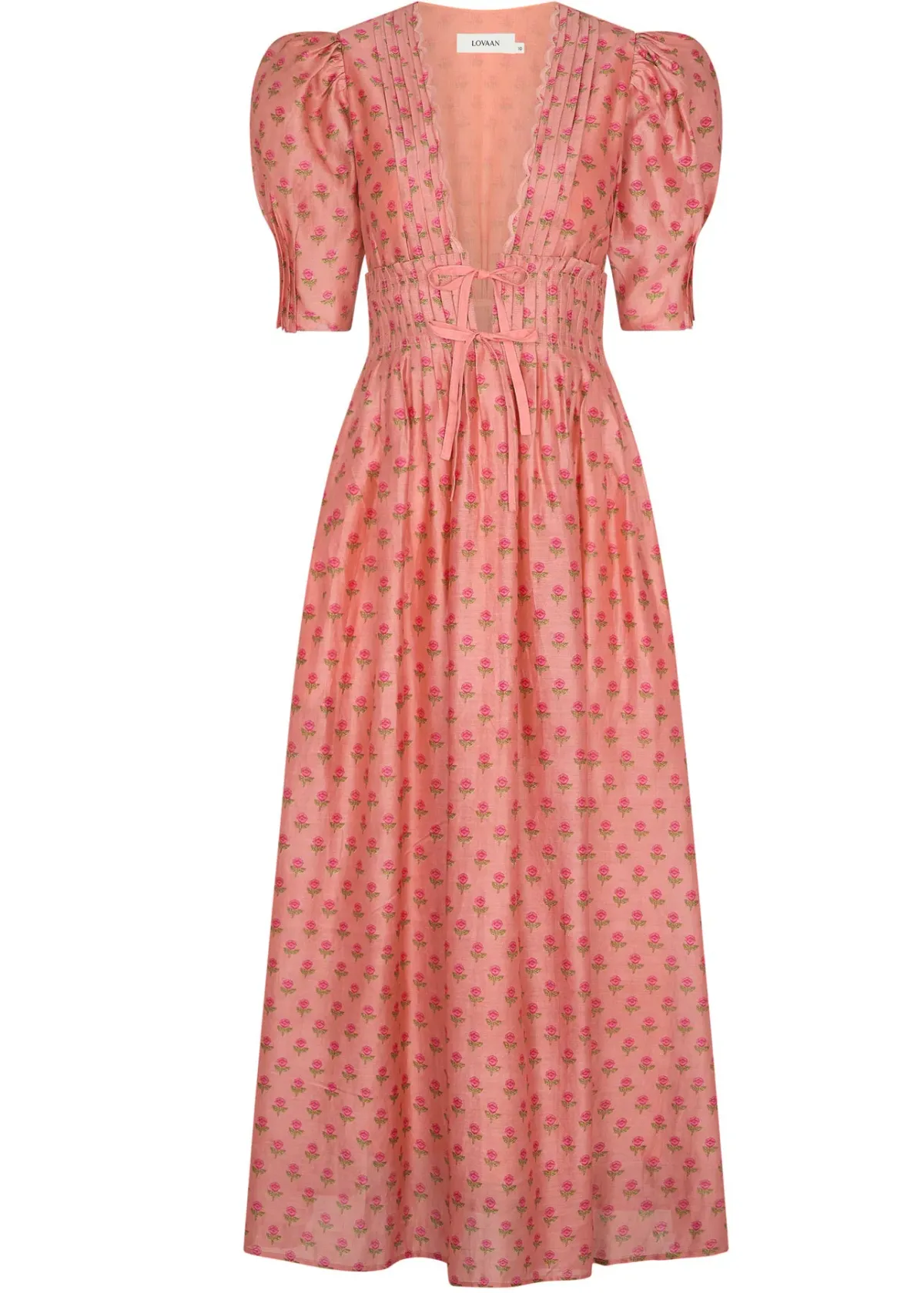 Lovaan Boehm Dress Tiny Rose Pink Size 8 - Image 9