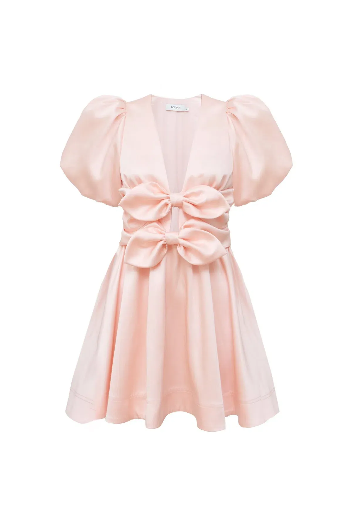 Lovaan Devon Mini Dress Pink Size 8 - Image 6