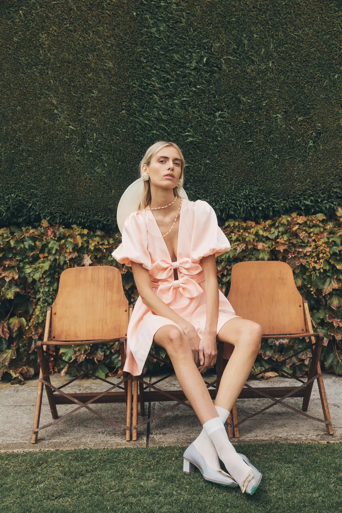 Lovaan Devon Mini Dress Pink Size 8 - Image 4