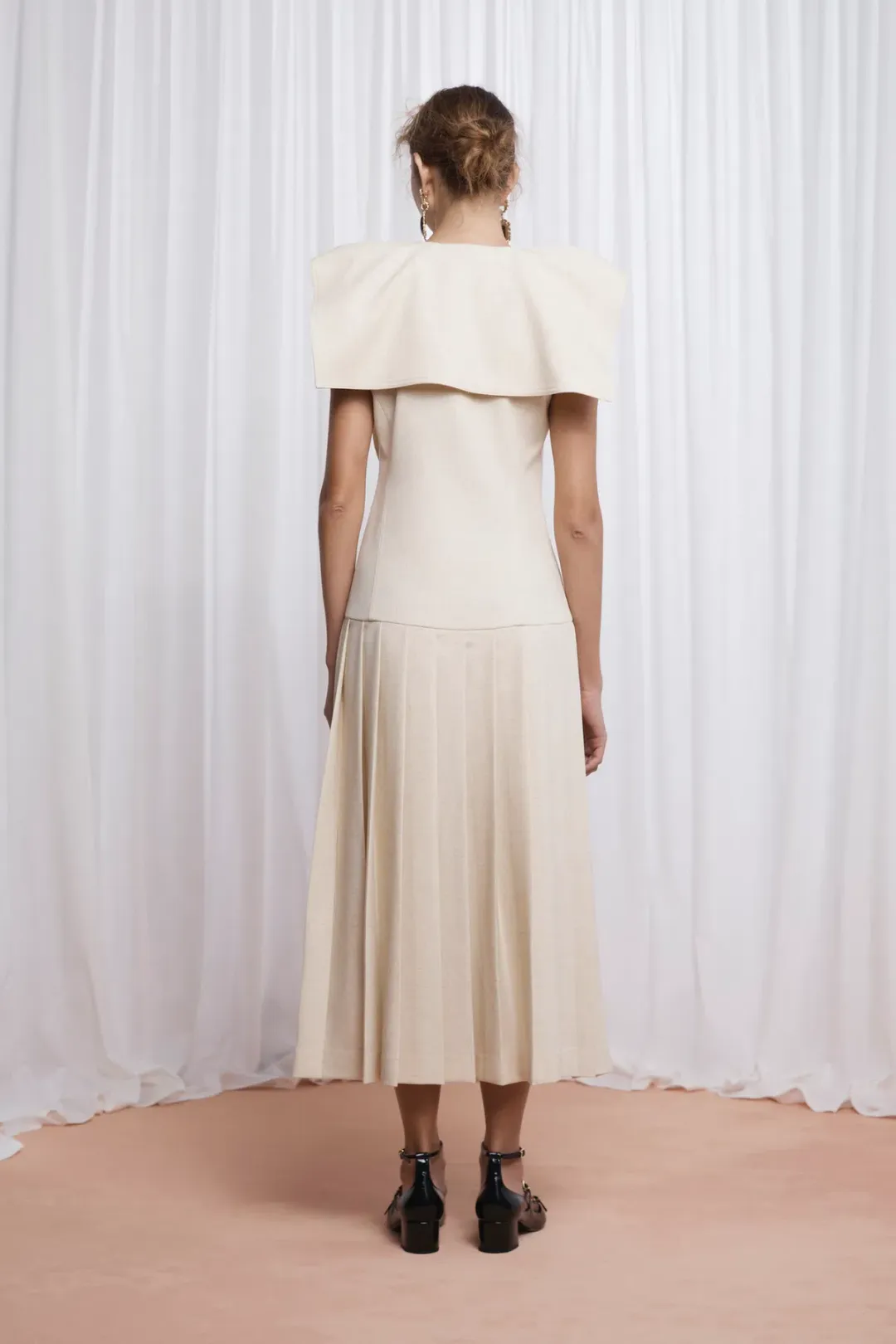 Lovaan Elly Dress Butter Size 12 for rent on The Volte - main image