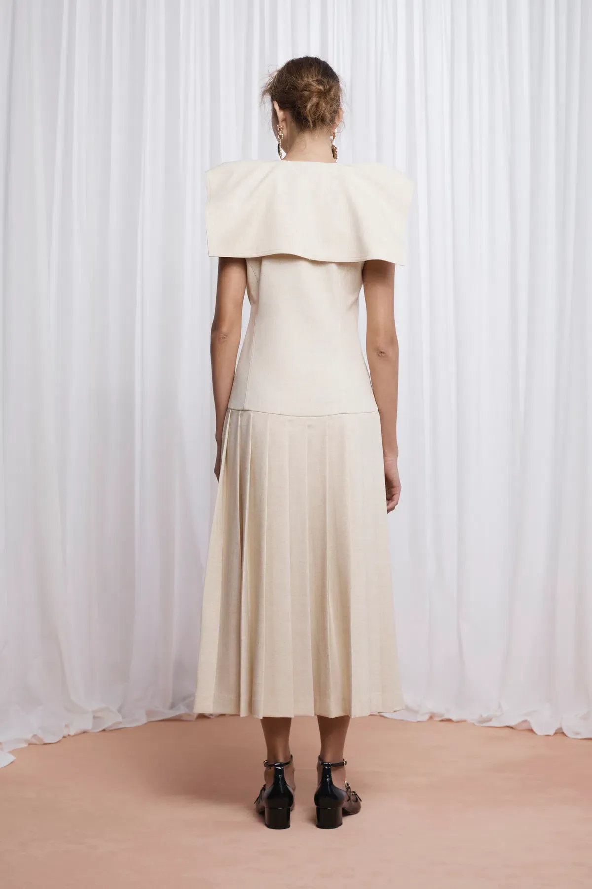 Lovaan Elly Dress Butter Size 12 - Image 3