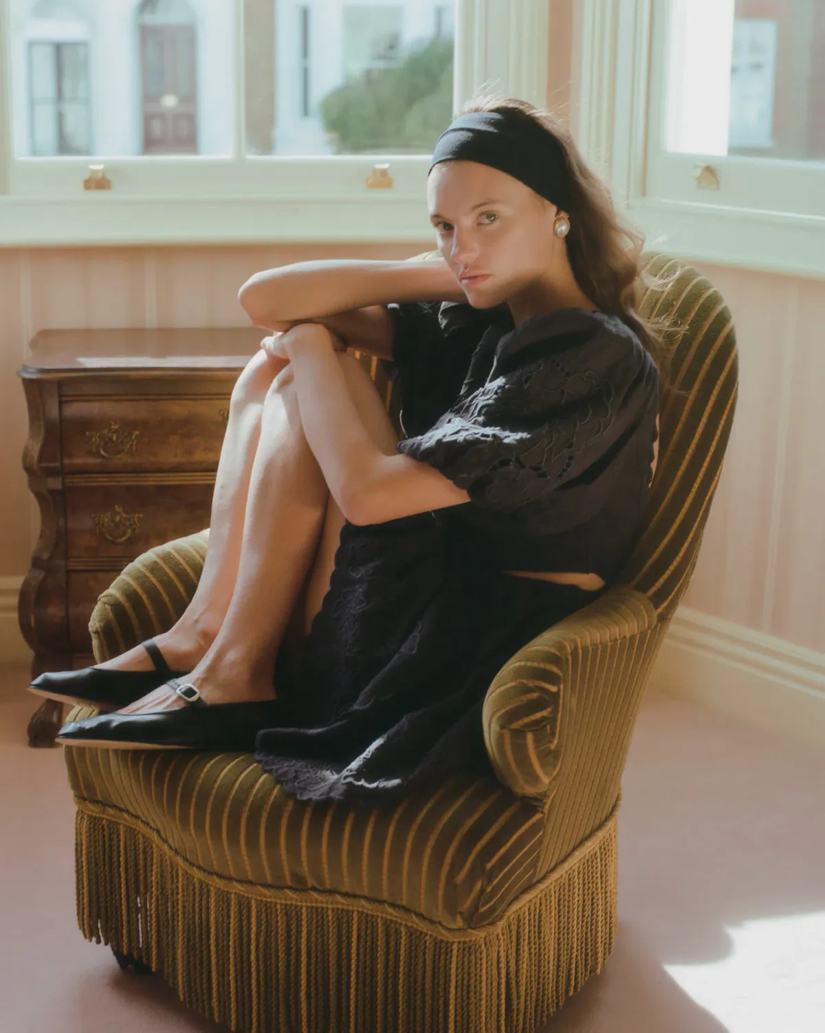 Lovaan Liberty Dress Ink Size 12 - Image 3