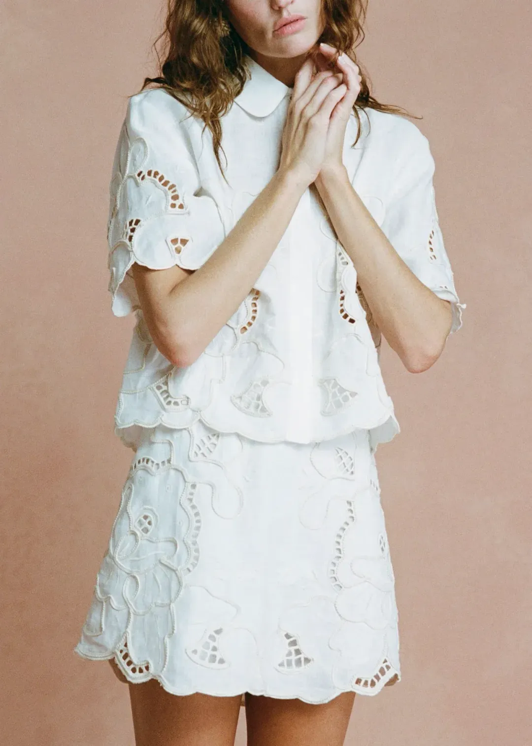 Lovaan Milicent Top White Size 8 for rent on The Volte - main image