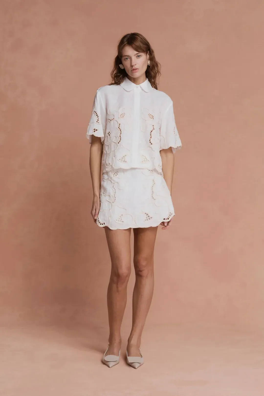 Lovaan Milicent Top White Size 12 for rent on The Volte - main image