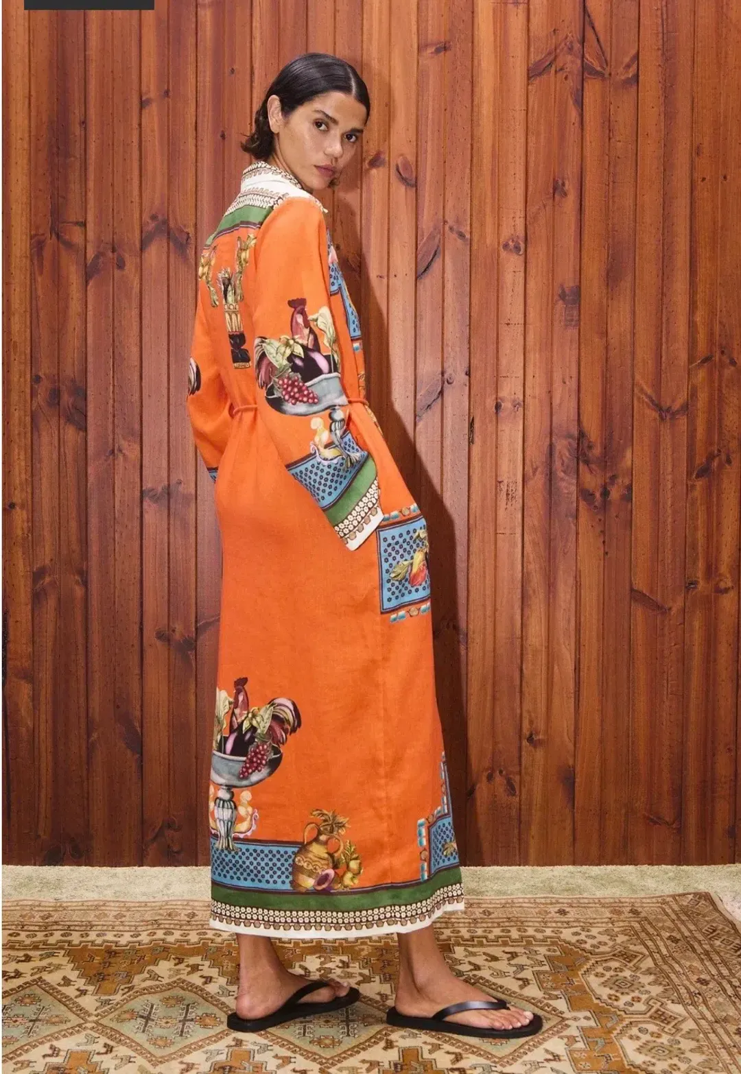 Alemais Rocco Dress Size 16 Linen with pockets relaxed fit  for rent on The Volte - main image