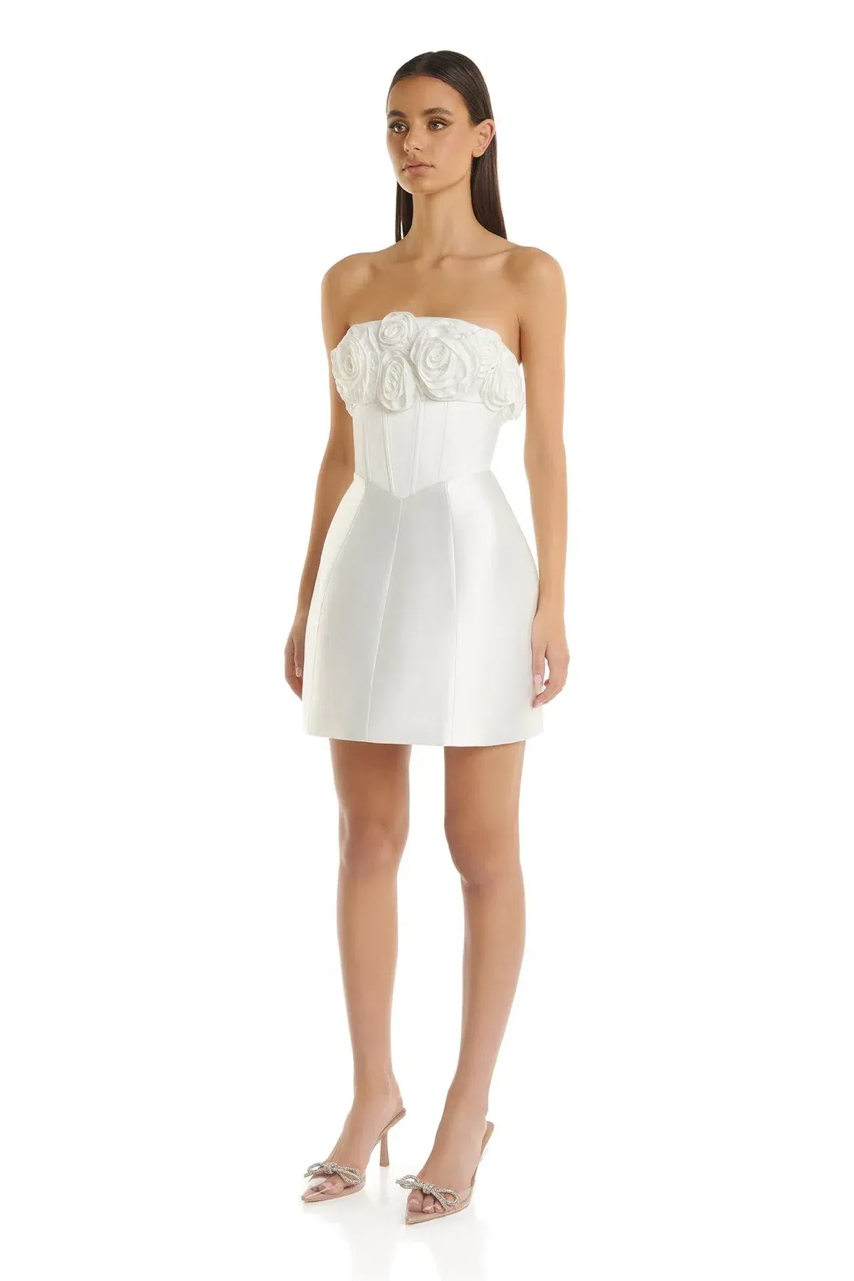 ELIYA THE LABEL Tehanni Dress White XS - Image 3