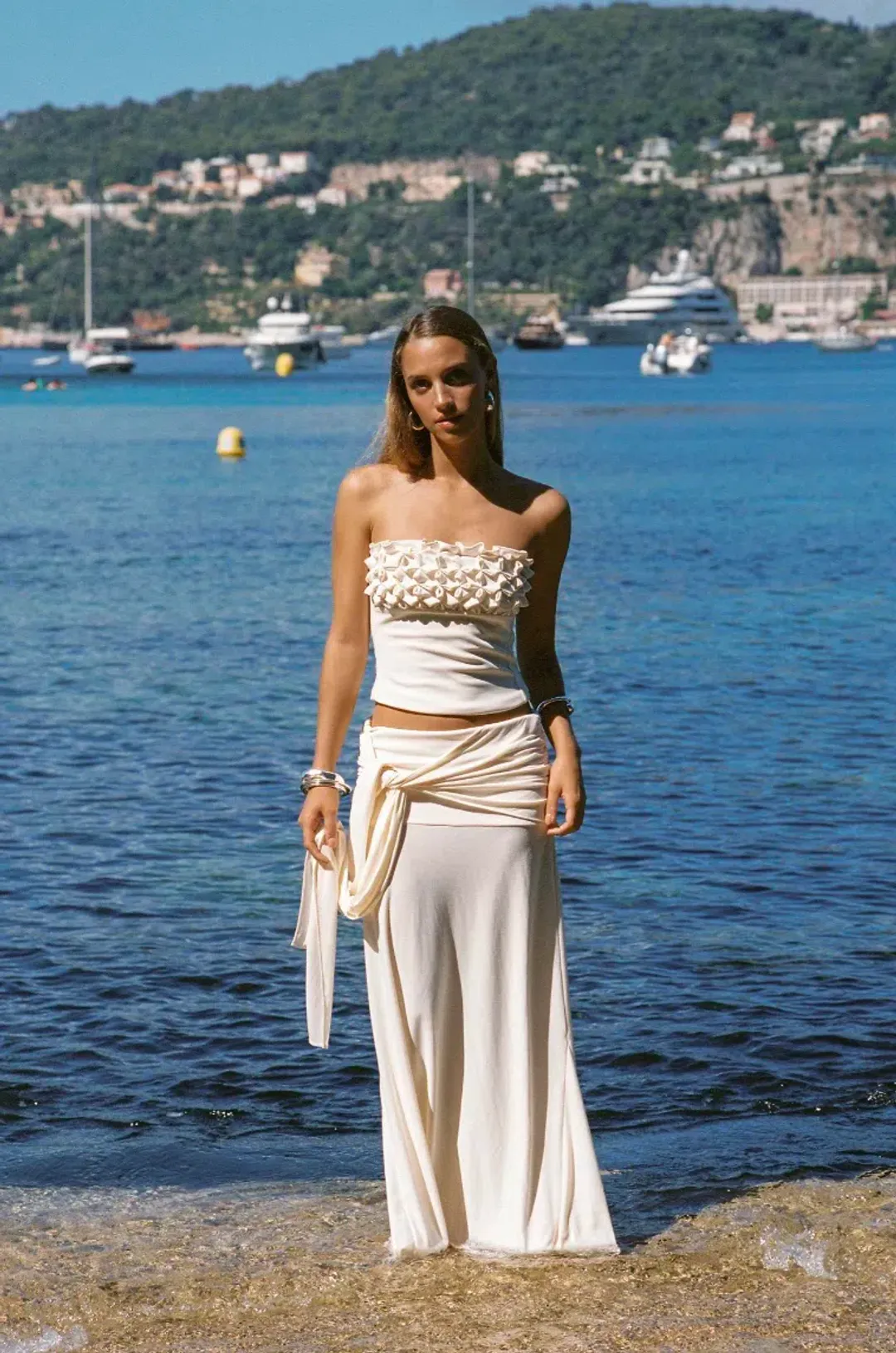 Ance Gria Jude Set Ivory Size XS for rent on The Volte - main image