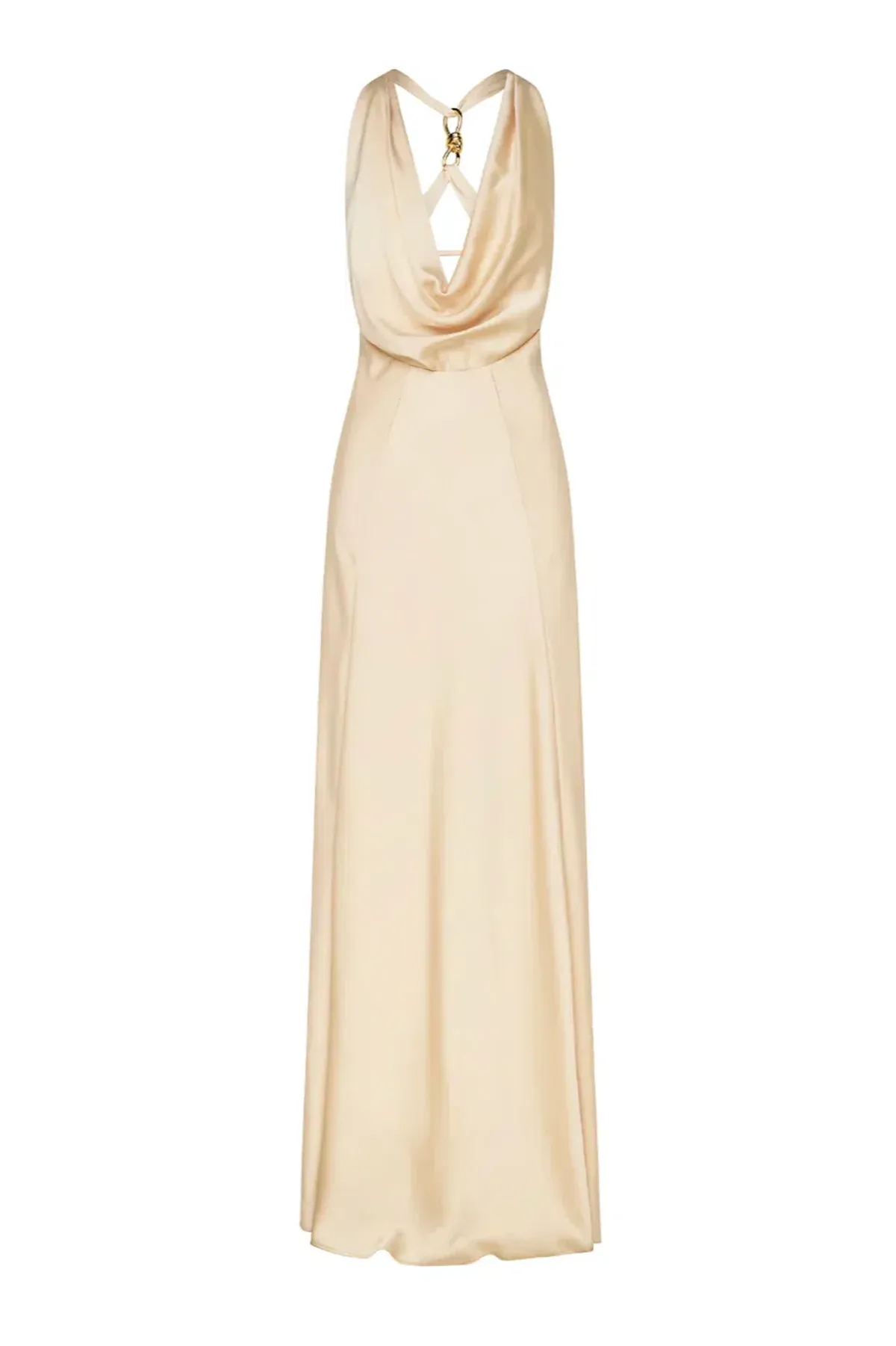 Manning Cartell Charmed Cowl Slip Dress Champagne Size AU 6 - Image 6